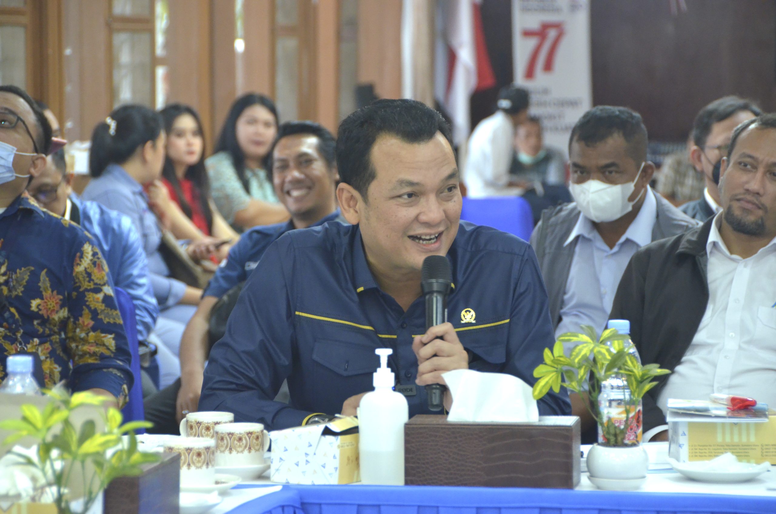 Wakil Ketua Komisi VI DPR RI Martin Manurung saat memimpin Kunjungan Kerja Reses Komisi VI DPR RI ke Provinsi Sumatera Utara, Minggu (18/12/22).