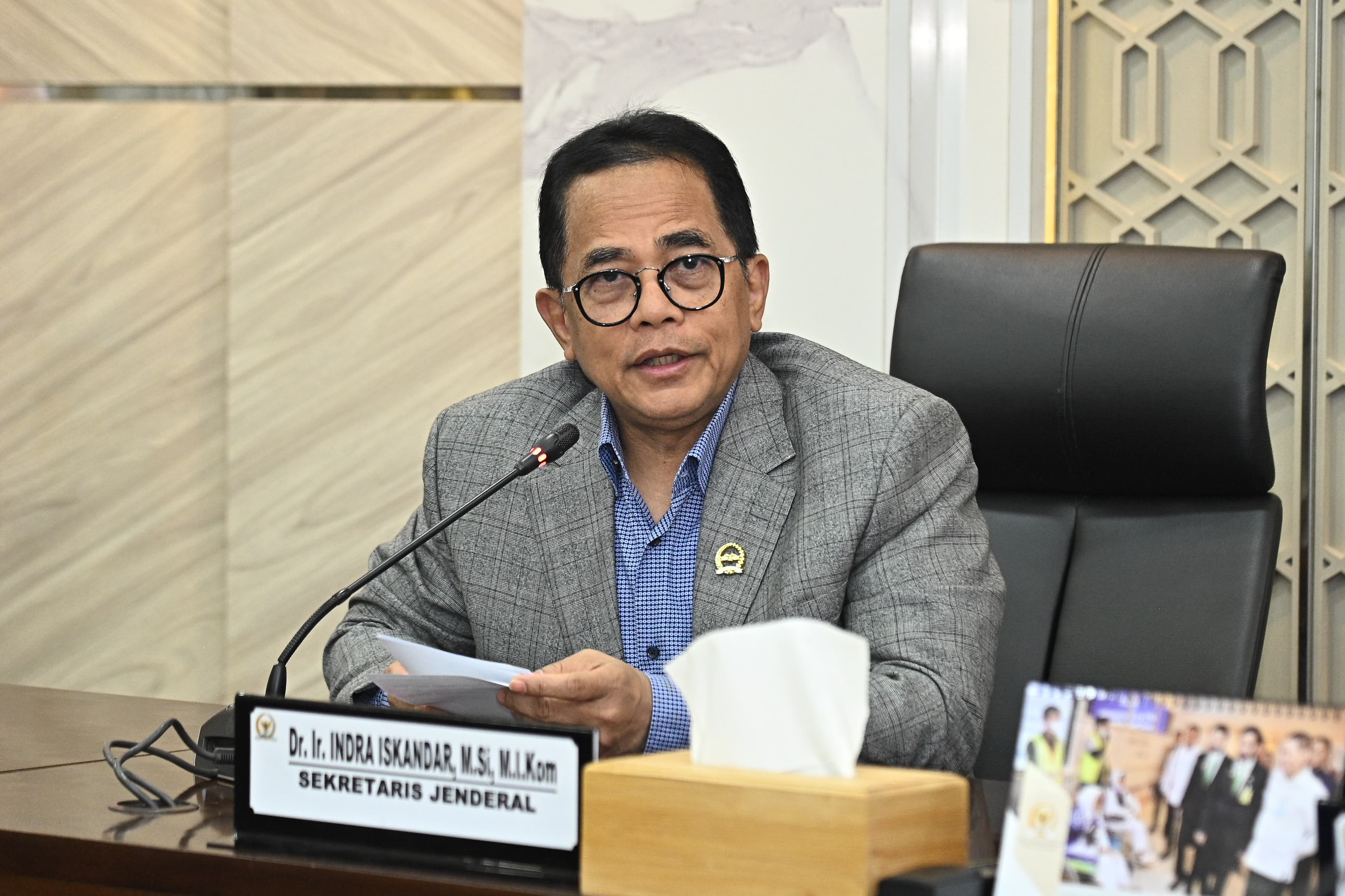 Setjen DPR RI Terapkan Langkah Efisiensi, Indra Iskandar Pastikan Layanan Kedewanan Tetap Optimal