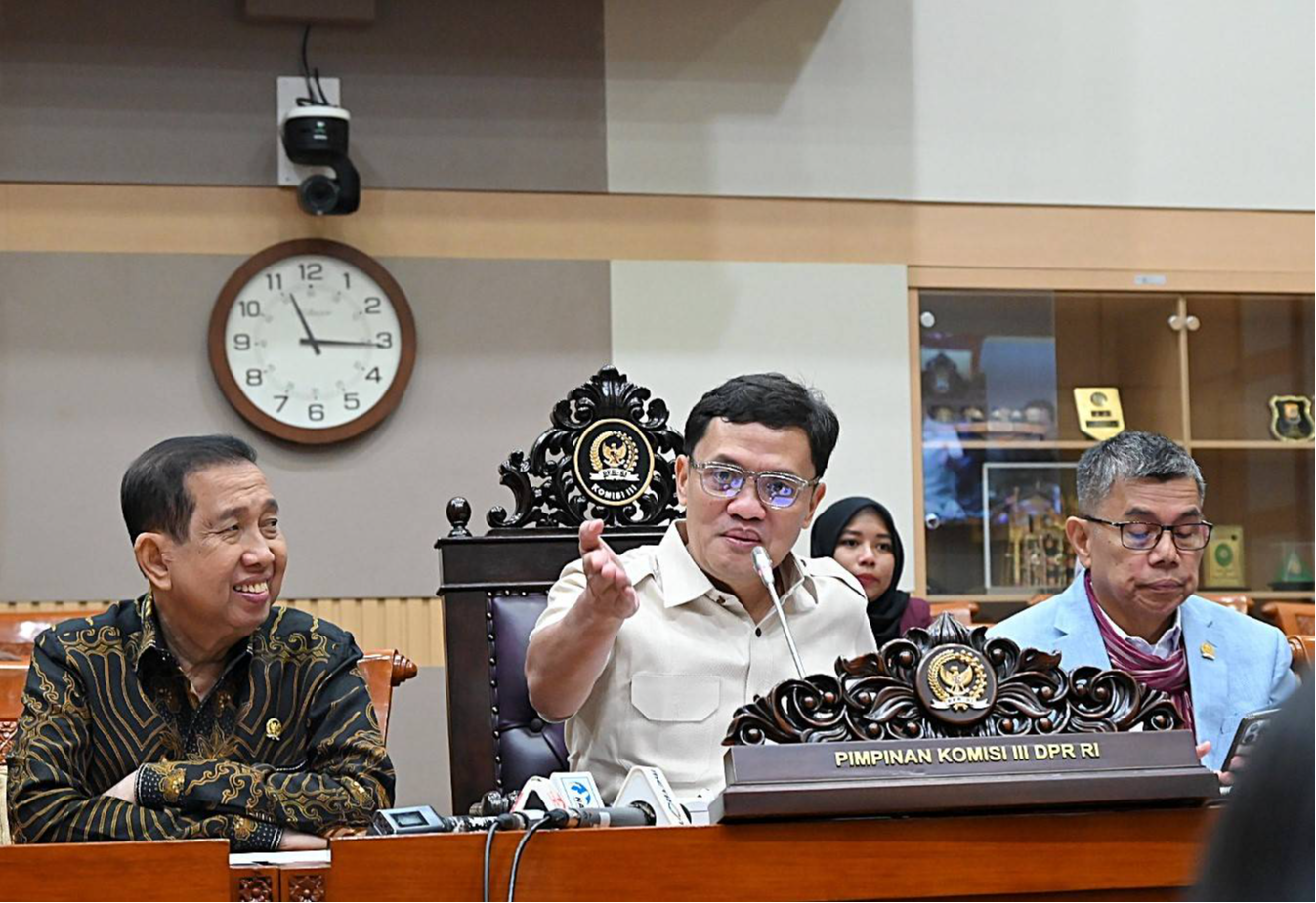 Komisi III Minta Usut Tuntas Penyiraman Air Keras terhadap Andrie Yunus