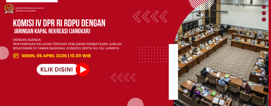 KOMISI IV DPR RI RDPU DENGAN JARINGAN KAPAL REKREASI (JANGKAR)