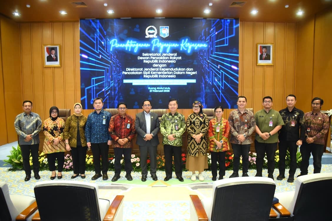 Kolaborasi Kemendagri, Setjen DPR RI Gunakan Data Kependudukan untuk Dukung Berbagai Kebijakan