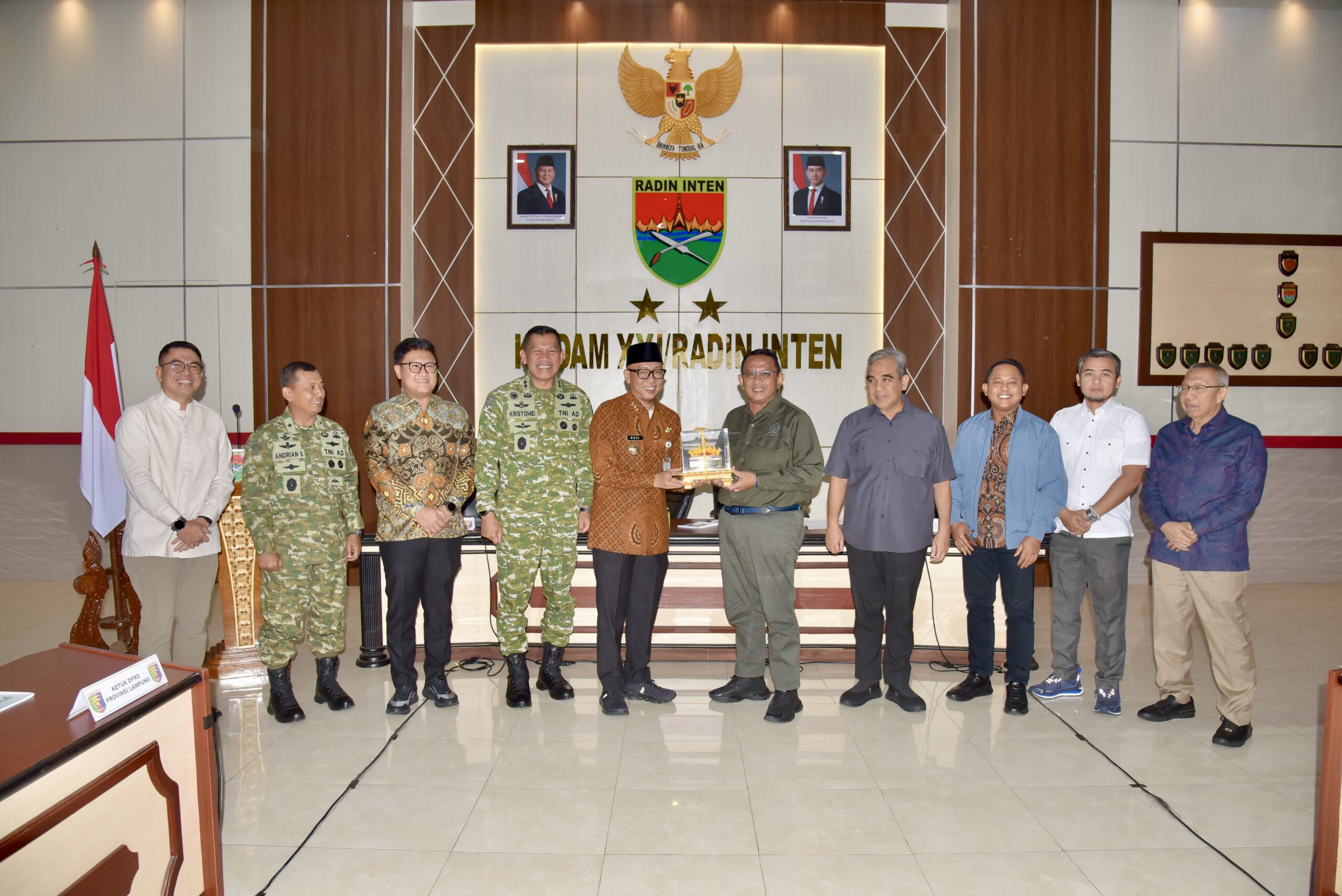 Komisi I Apresiasi Inovasi Ketahanan Pangan di Kodam Raden Inten