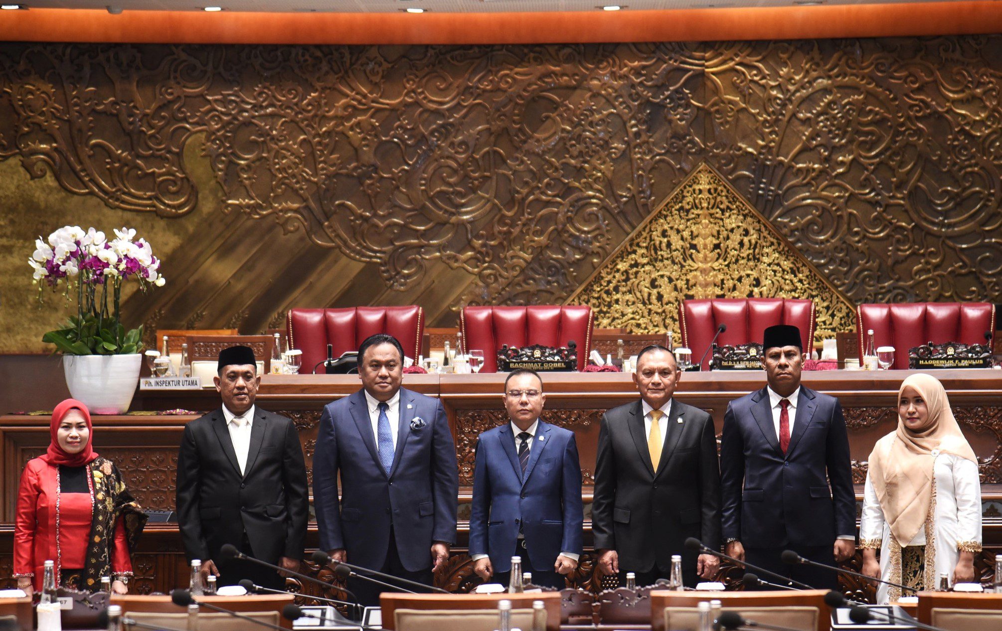 Dasco Lantik Empat Anggota DPR RI PAW Sisa Masa Periode 2019-2024