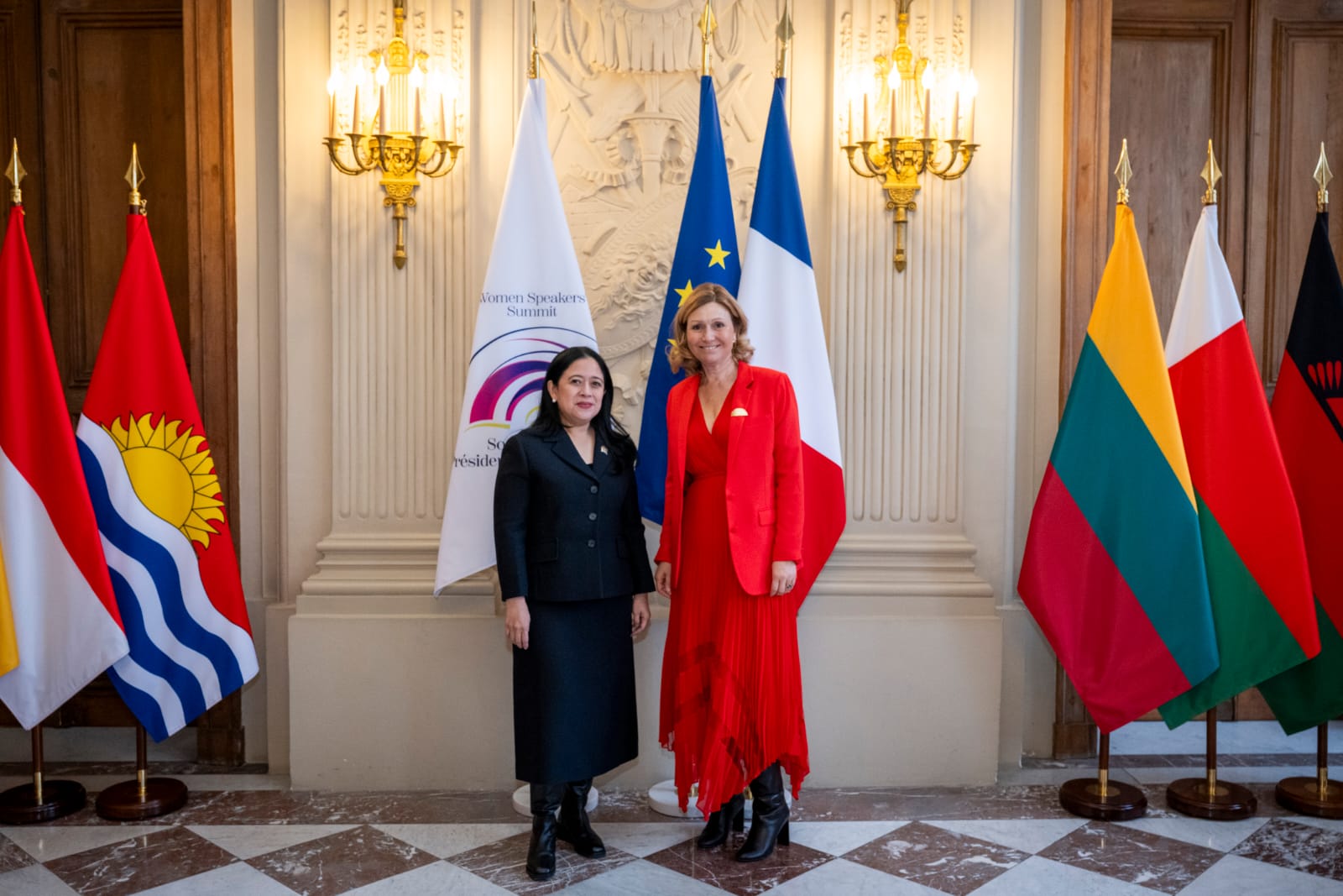 Bersama Peserta KTT di Prancis, Puan Sepakat Advokasi Perjuangan Hak-hak Perempuan