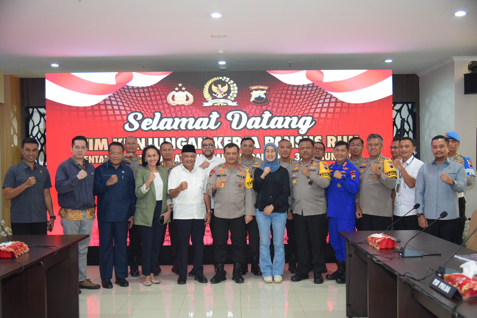 Sambangi Polda Jawa Tengah, Pansus RUU Kelautan Serap Aspirasi Mitra Terkait