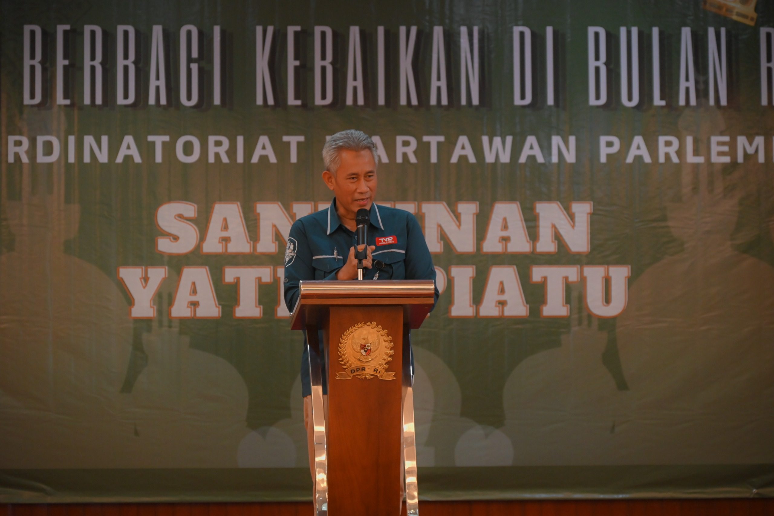 Ramadan Penuh Berkah, Indra Pahlevi Apresiasi Santunan Yatim Piatu oleh KWP DPR RI