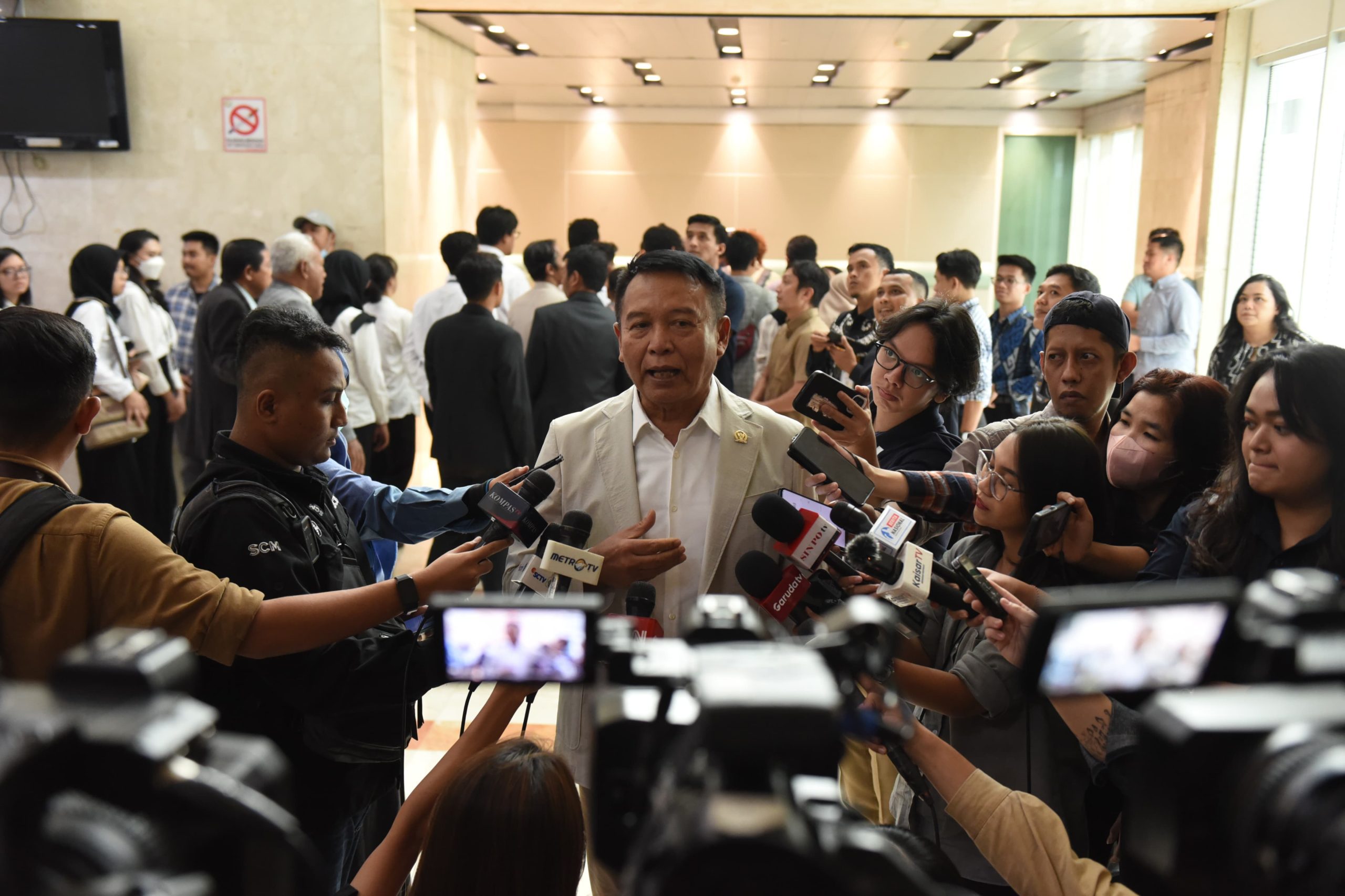 TB Hasanuddin Sampaikan Latar Belakang Munculnya Polemik Jurnalistik Investigasi di RUU Penyiaran