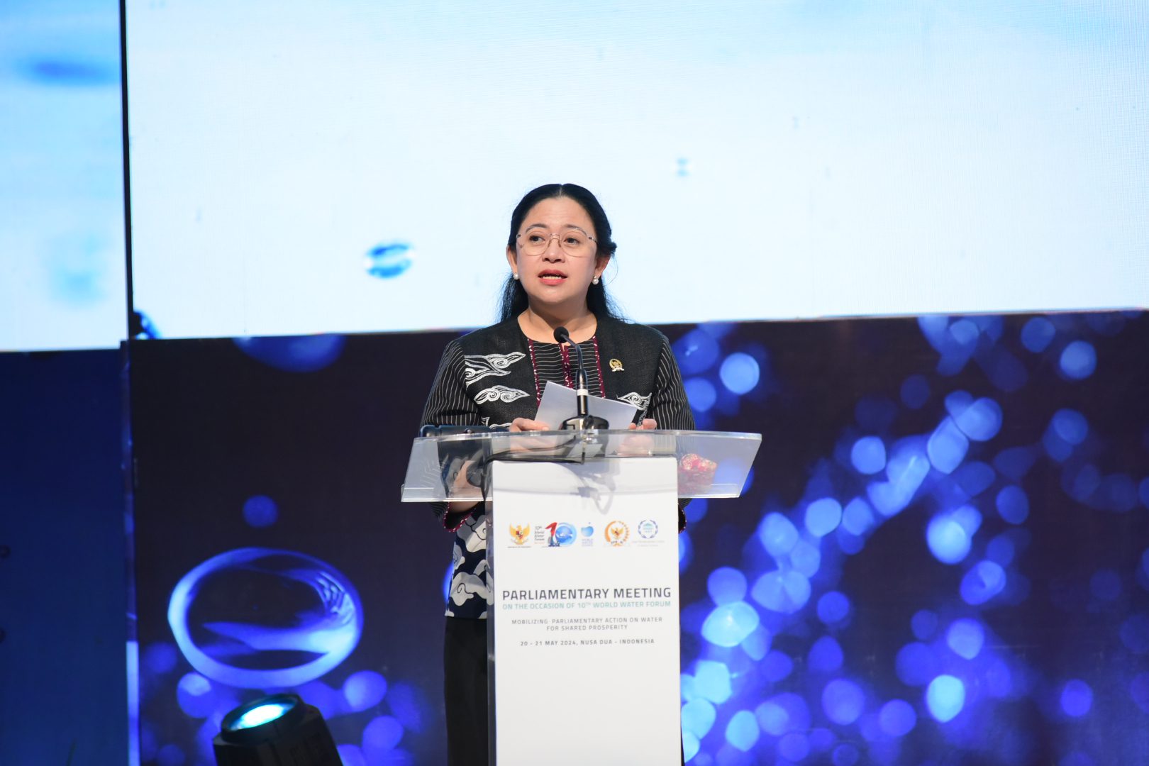 Buka WWF 2024, Puan Maharani: Air Bersih dan Sanitasi Layak adalah Hak Asasi Manusia