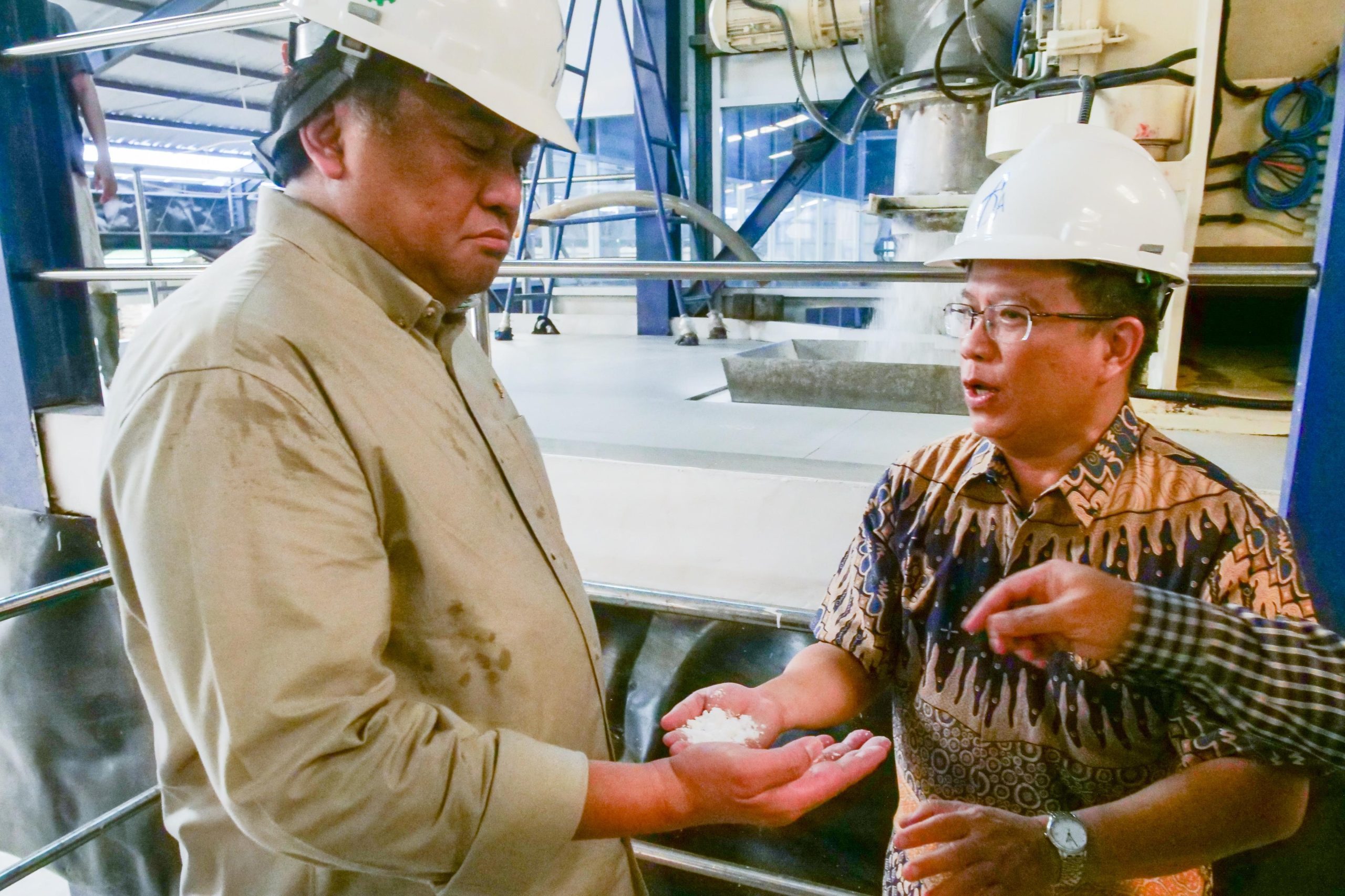 Kunjungi Pabrik Tepung Singkong di Bangka, Gobel: Industri Pangan Signifikan Entaskan Kemiskinan