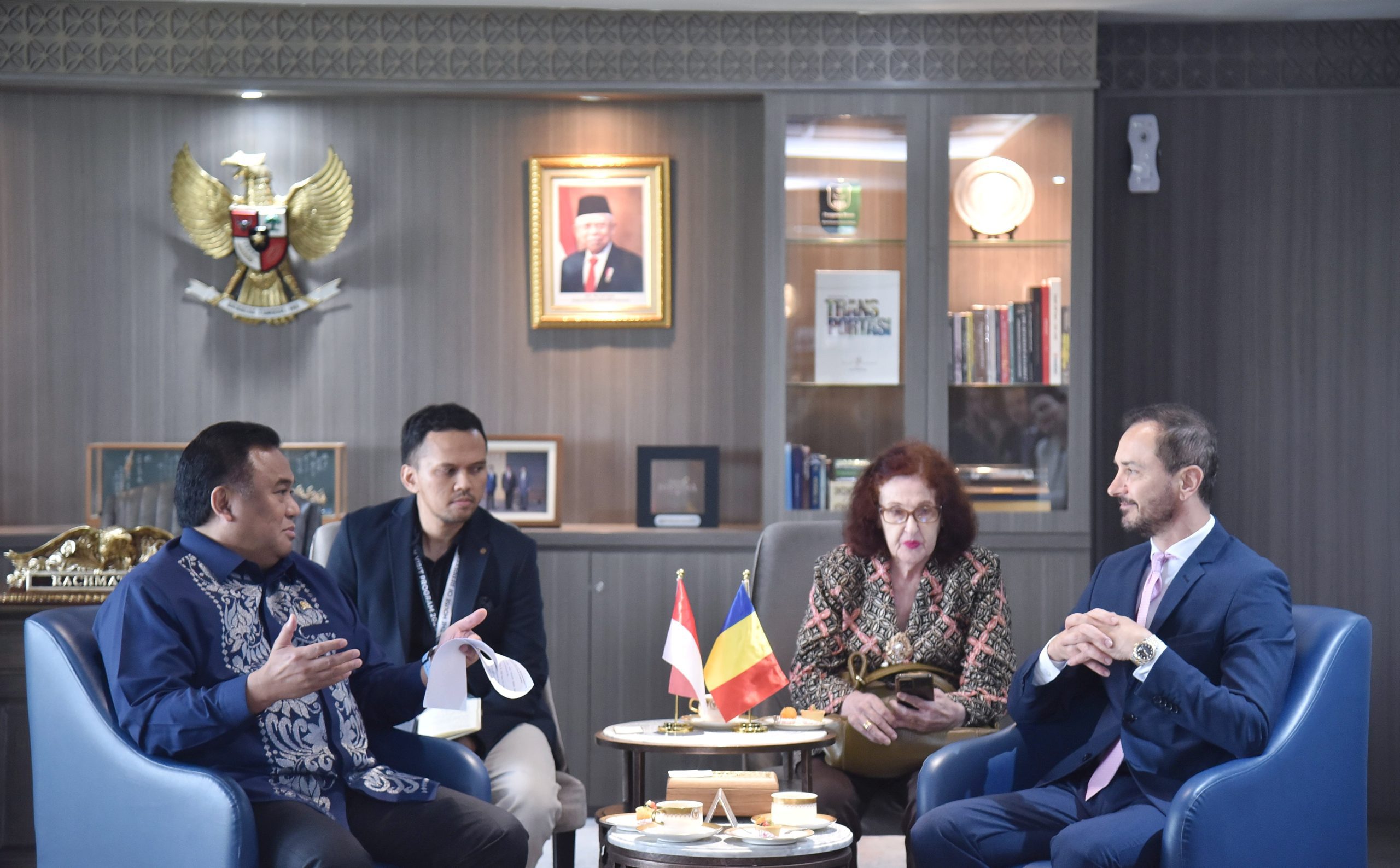 Gobel Ajak Rumania Bentuk ‘Joint Commission’ di Bidang Ekonomi, Sosial, dan Politik