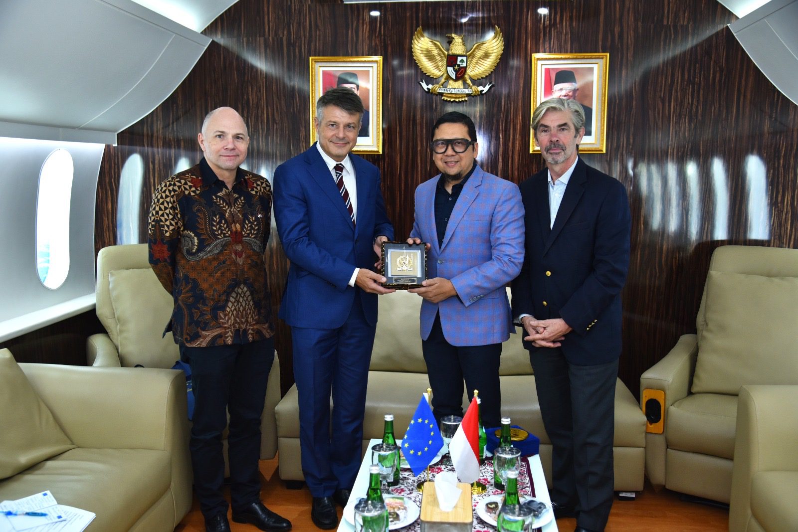 Bertemu Dubes Uni Eropa, Doli Kurnia Bahas Isu Politik dan Pemerintahan