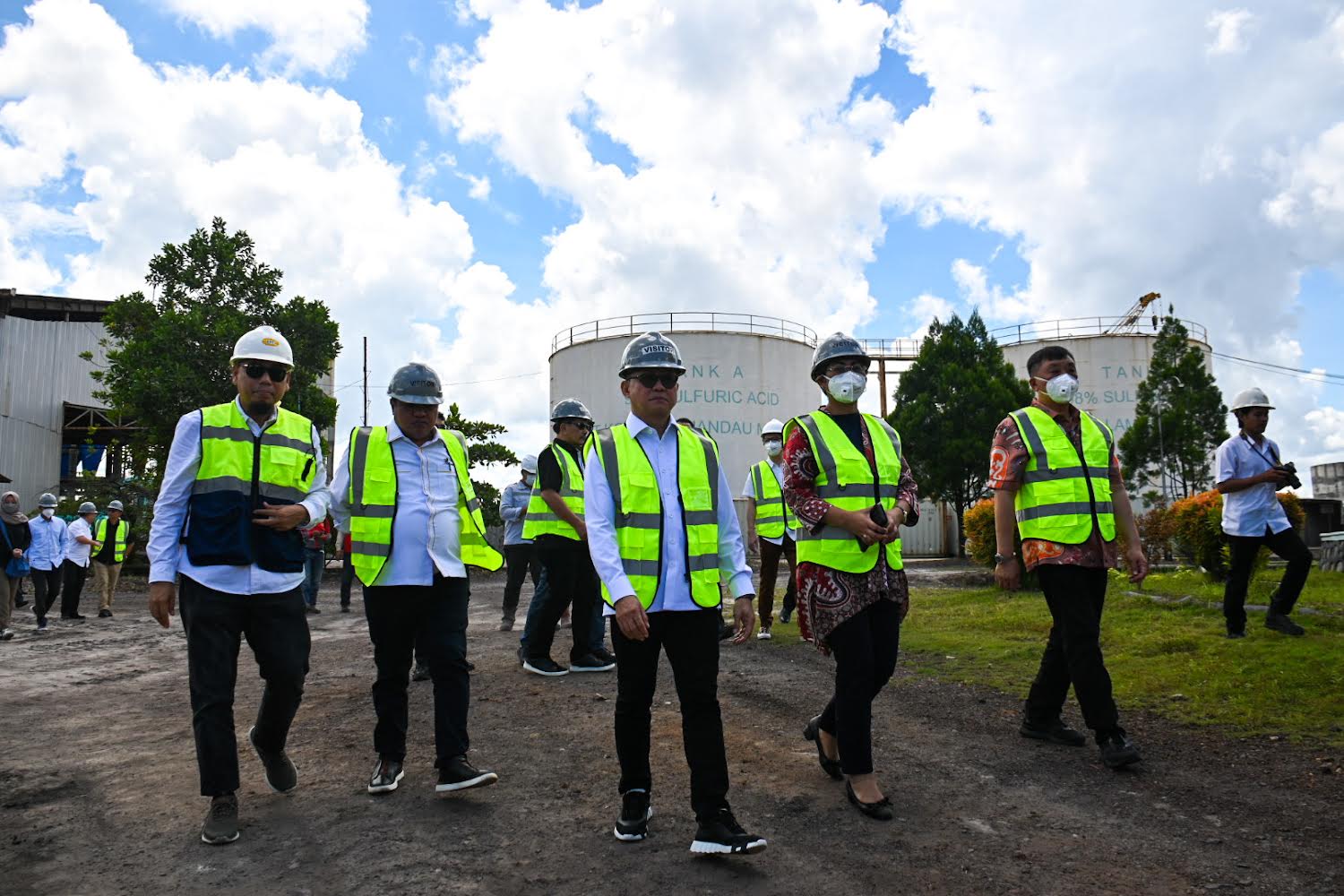 Komisi VII Tinjau Hilirisasi Mineral Melalui Pembangunan Smelter di PT KPC Kalteng