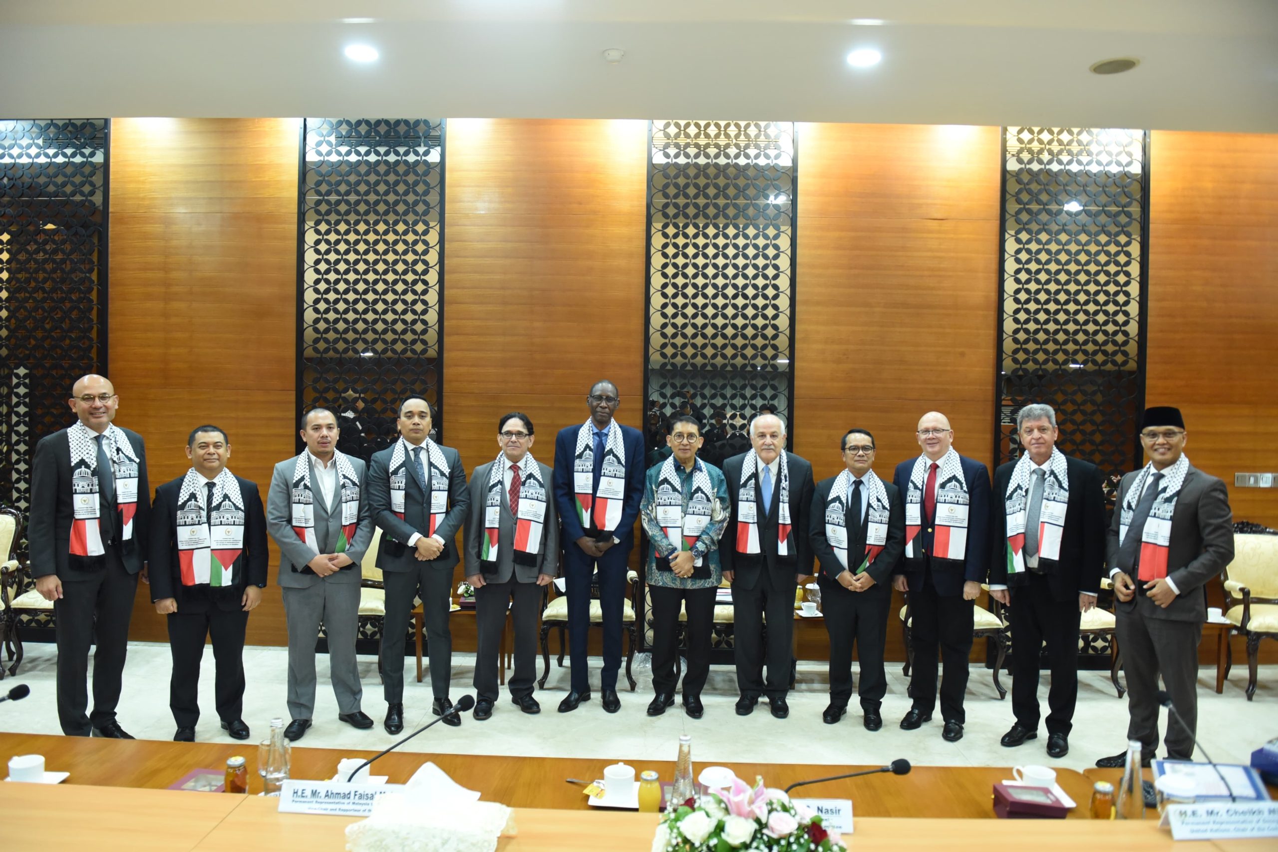 Sambangi Senayan, Delegasi PBB Puji Indonesia dan Andalkan DPR untuk Kemerdekaan Palestina