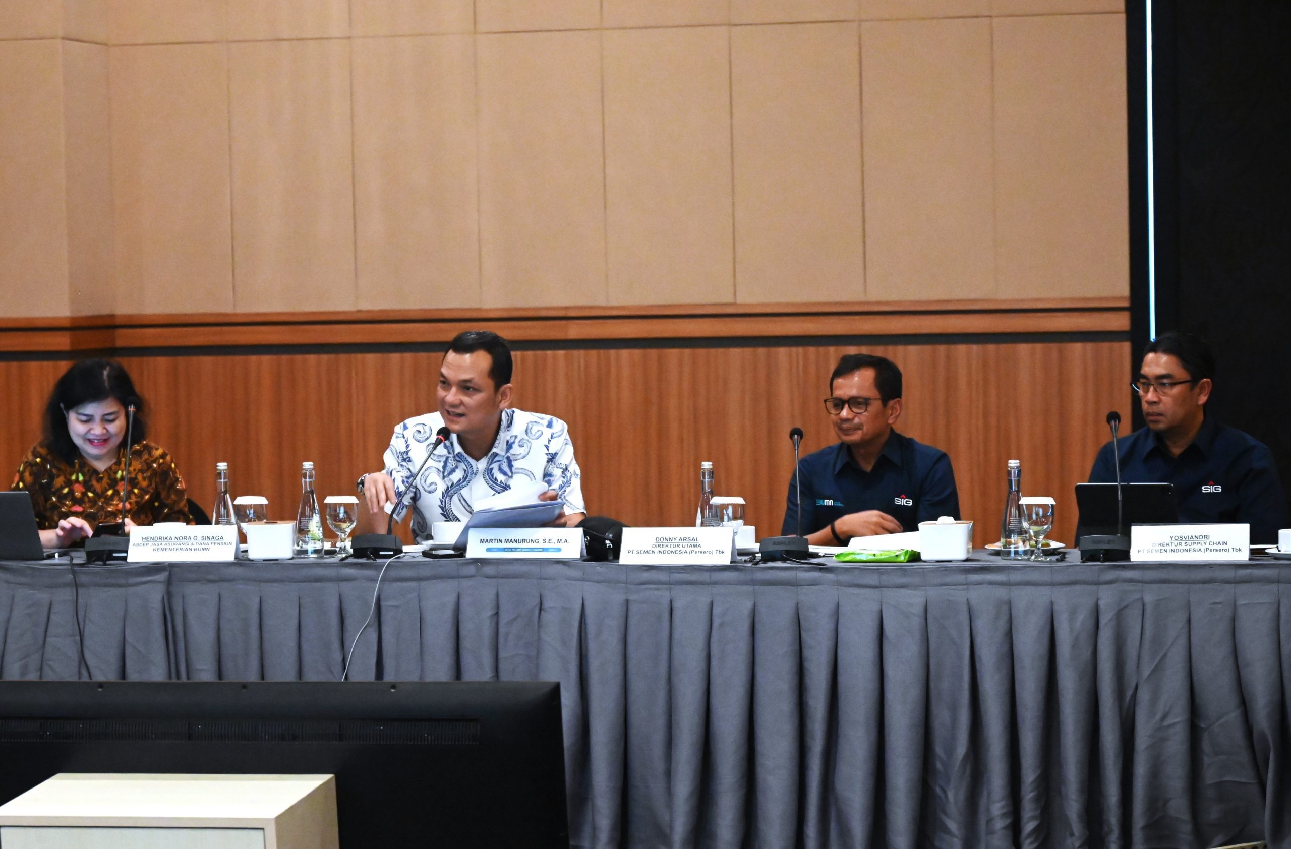 Komisi VI Minta SIG Jaga Kinerja Perusahaan dalam Kontribusi Pembangunan IKN