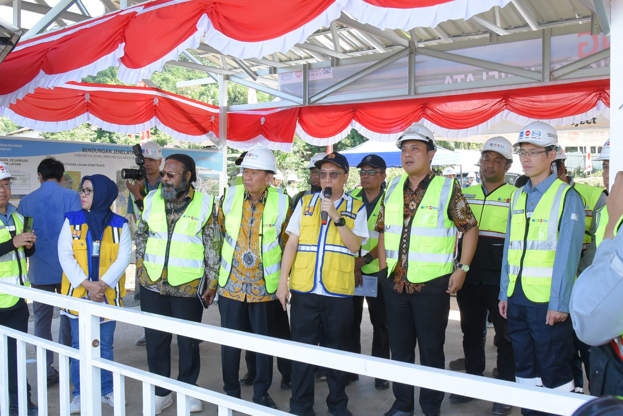 Target Rampung 2028, Komisi V Bersyukur Pembangunan Bendungan Jenelata Dimulai