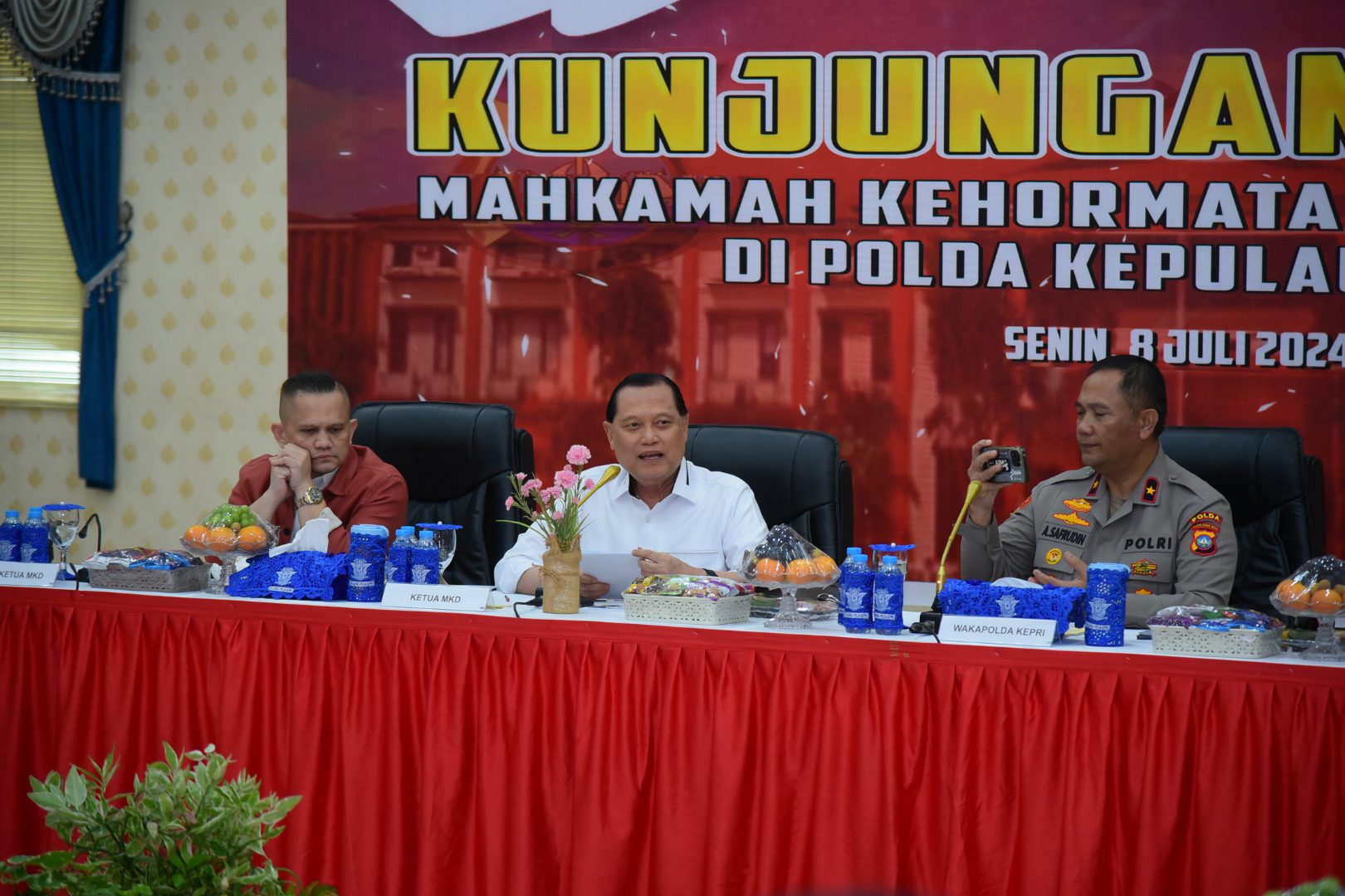 Banyak Mobil Pakai Pelat DPR Palsu, MKD Sosialisasi TNKB Ke Polda Kepri