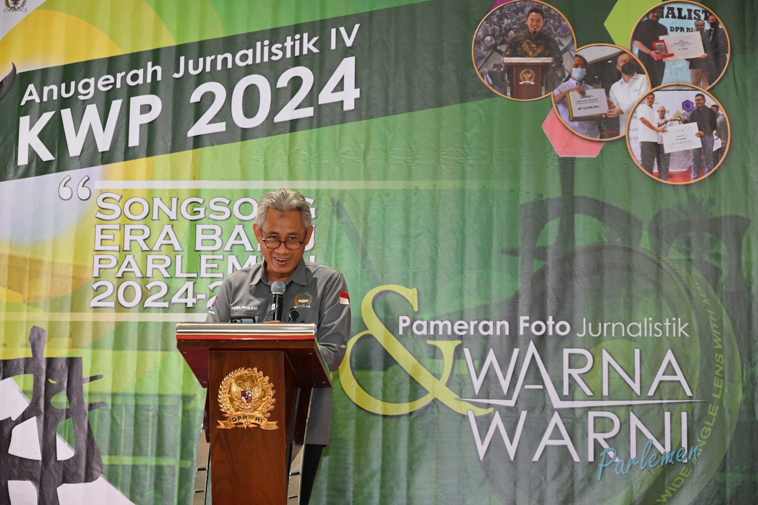 Anugerah Jurnalistik dan Pameran Foto KWP Momentum ‘Flashback’ Sekaligus Sambut DPR Baru