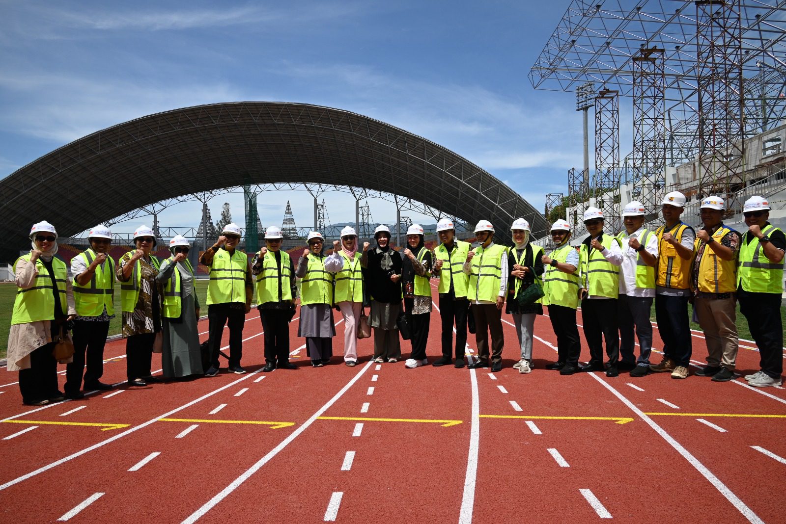 Progres Pembangunan Venue PON XXI Aceh-Sumut 2024 Telah Capai 75 Persen