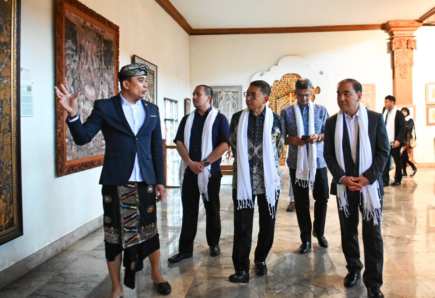 Fadli Zon Sambut Delegasi Pertemuan AIPA-FAO-IISD dalam ‘Welcoming Tea’ di Ubud Bali