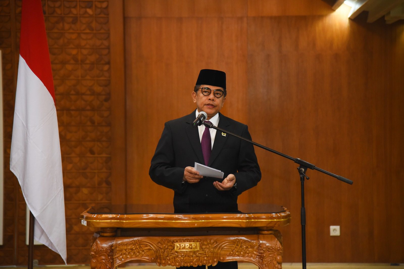 Lantik Pejabat Baru, Indra Iskandar Harap Pelayanan Dumas ‘Full Digital’