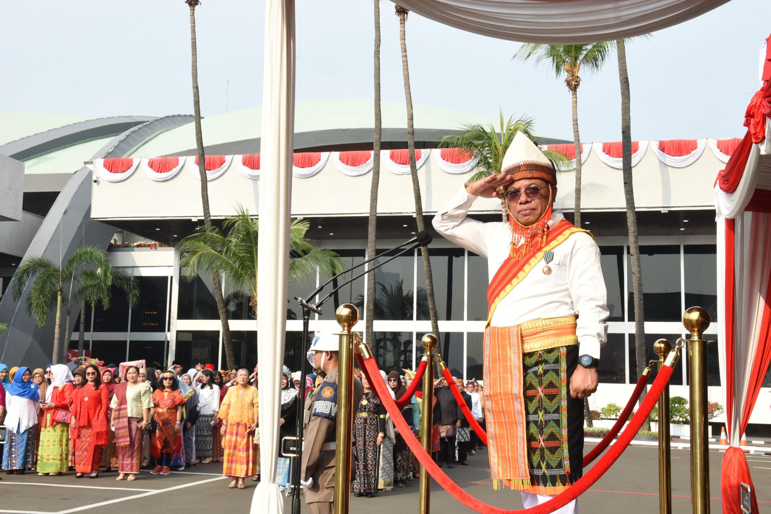 Peringati HUT ke-79 RI, Inosentius Samsul Ajak Jajaran Birokrasi DPR-DPD-MPR Satukan Langkah