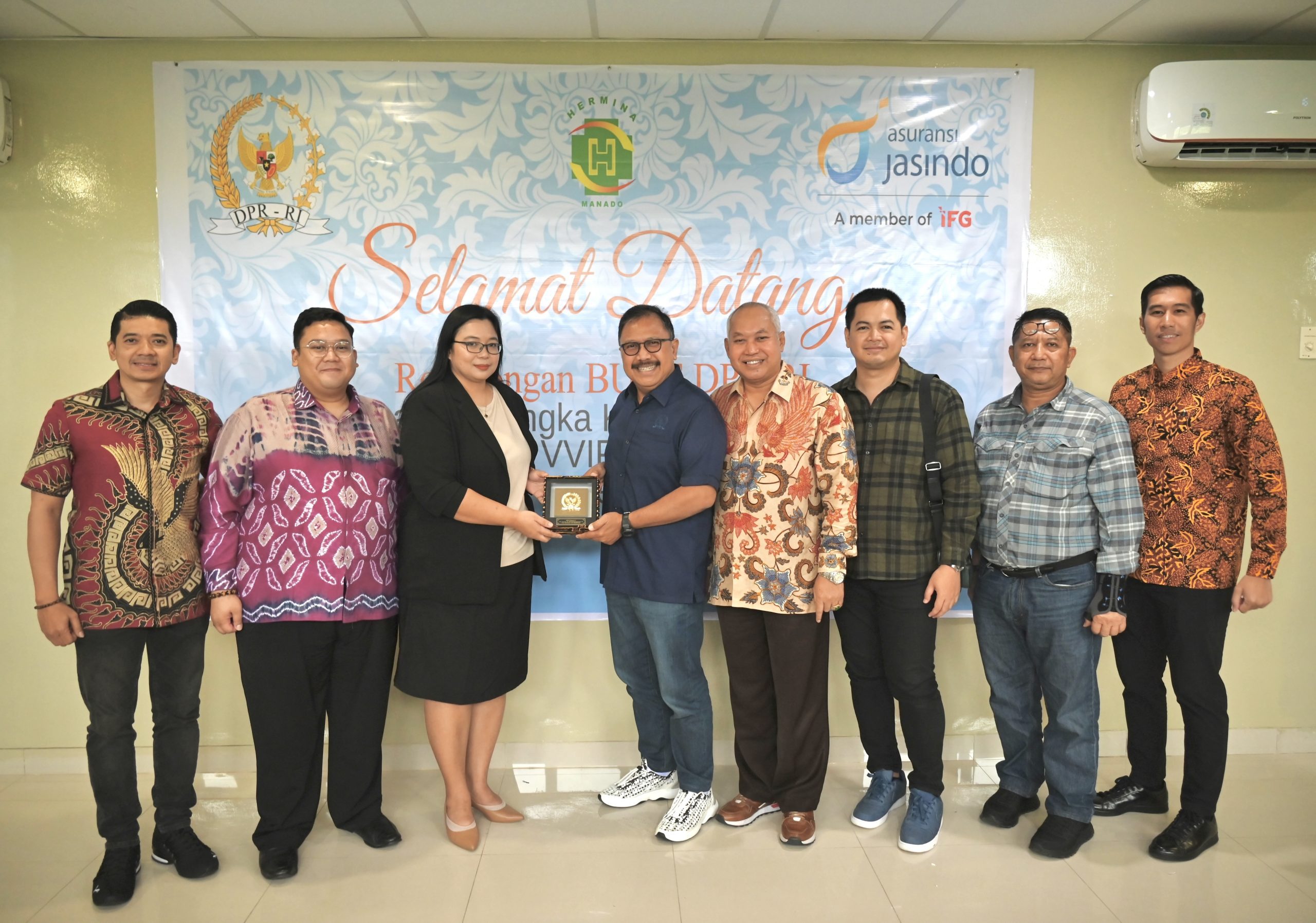 Lakukan Pengawasan Jamkestama, BURT Kunjungi RS Hermina Manado