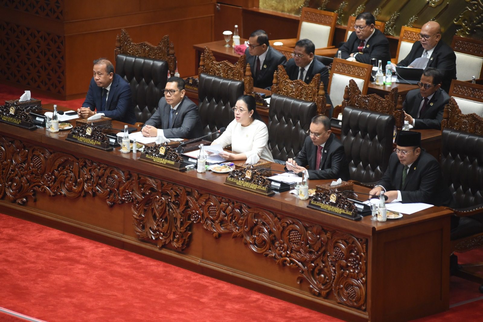 DPR Resmi Sahkan Penetapan Jumlah dan Komposisi Fraksi Pada Pimpinan AKD