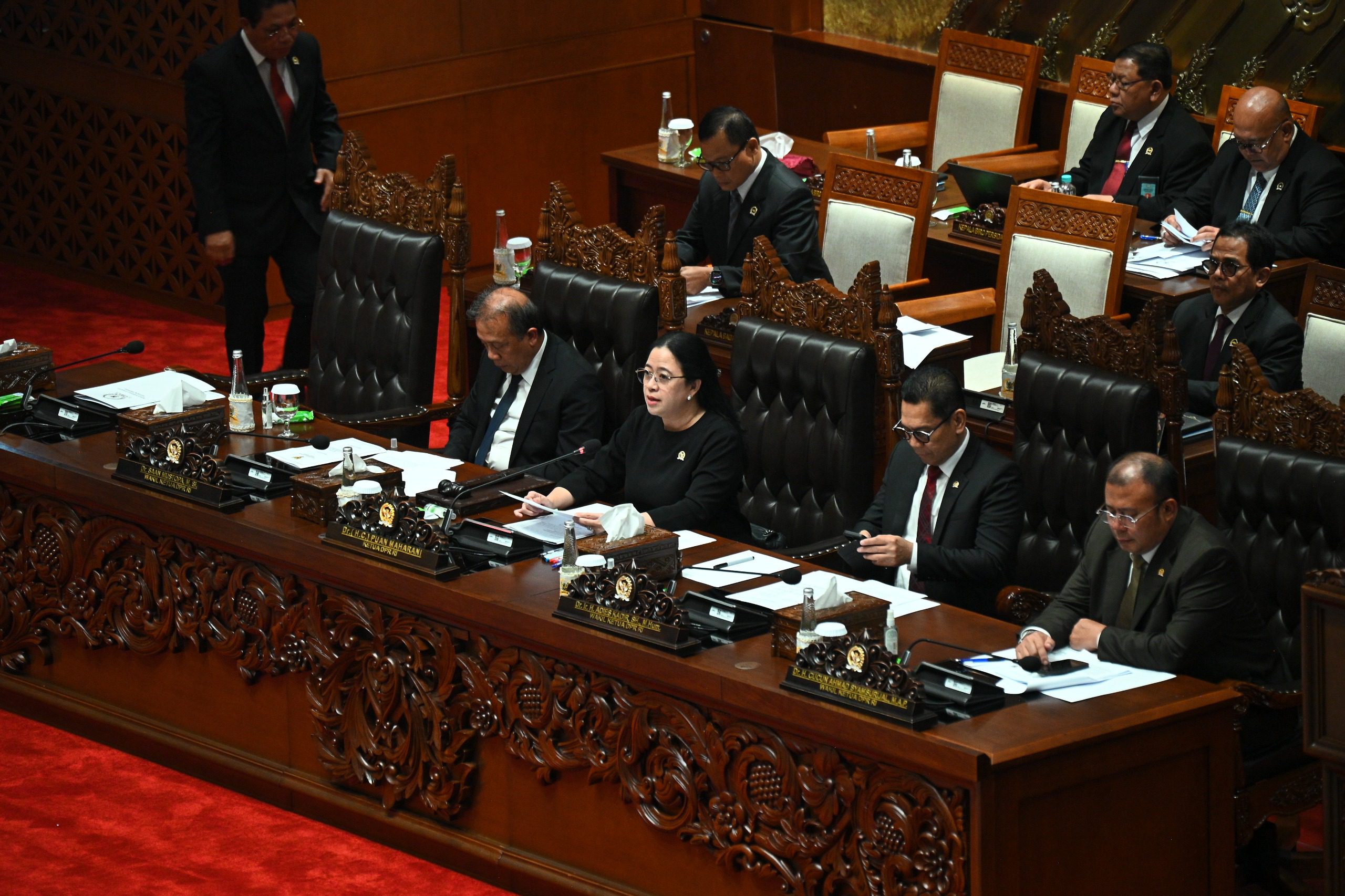 DPR RI Terima IHPS I dan LHP Semester I Tahun 2024 Dari BPK RI