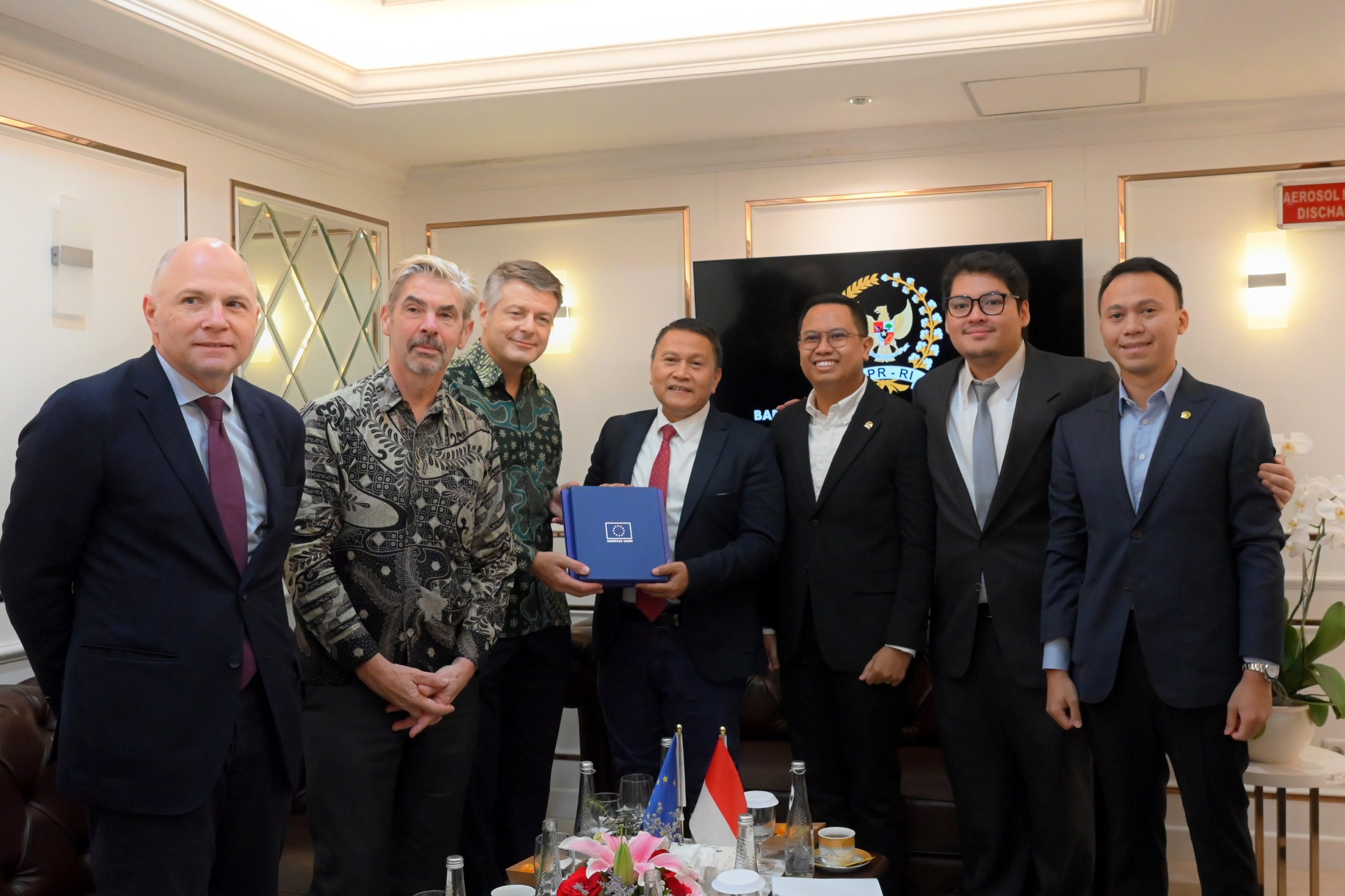 Bertemu Dubes Uni Eropa, Ravindra Bahas OECD hingga IEU-CEPA