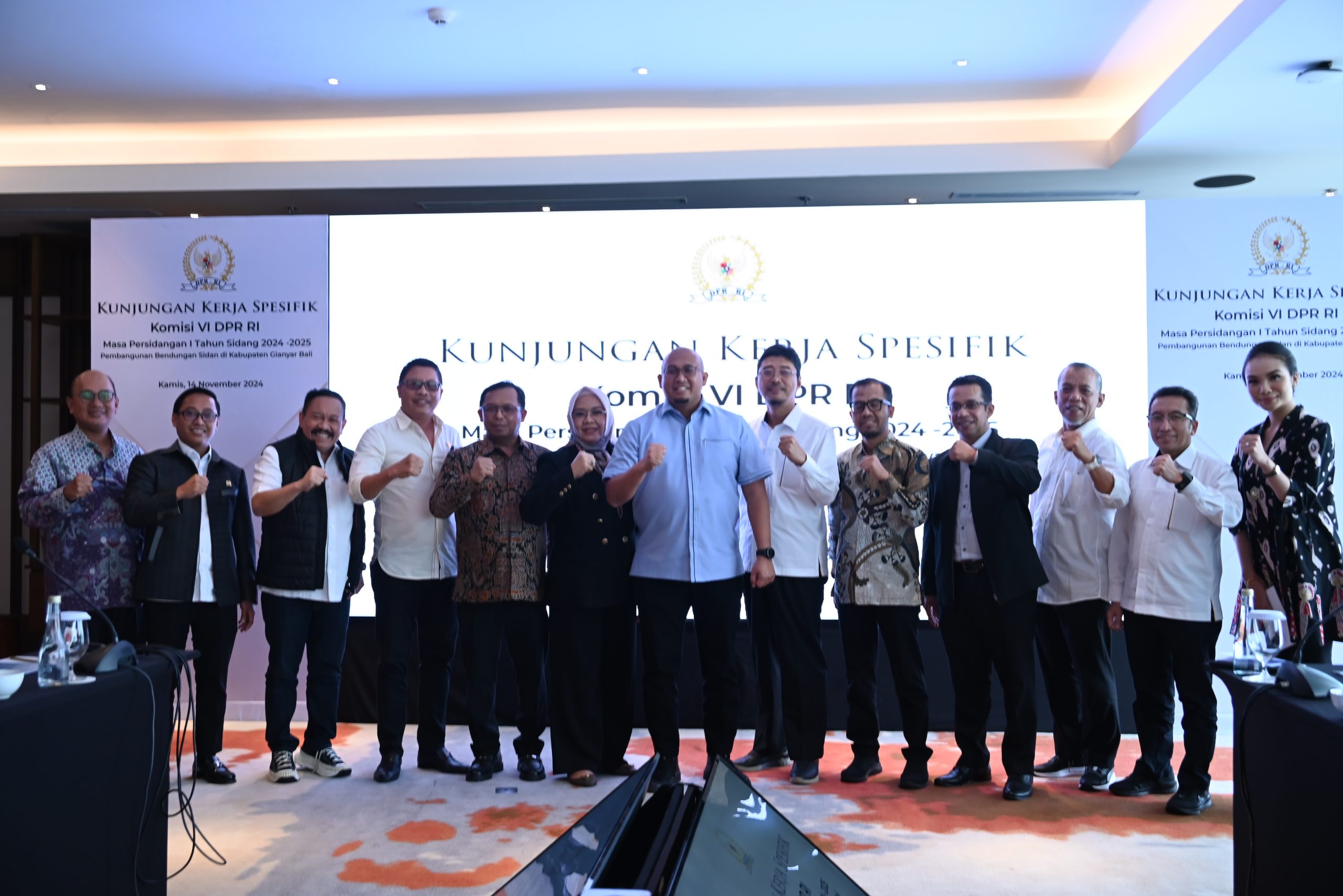 Komisi VI Apresiasi Penyelesaian Proyek Bendungan Sidan di Bali, Berpotensi Bantu Kebutuhan Air dan Energi