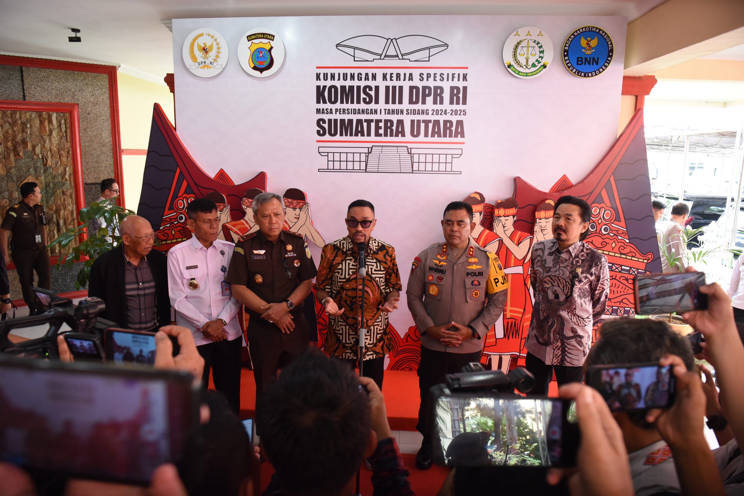 Komisi III Apresiasi Kinerja Kapolda Sumut dalam Berantas Judi Online