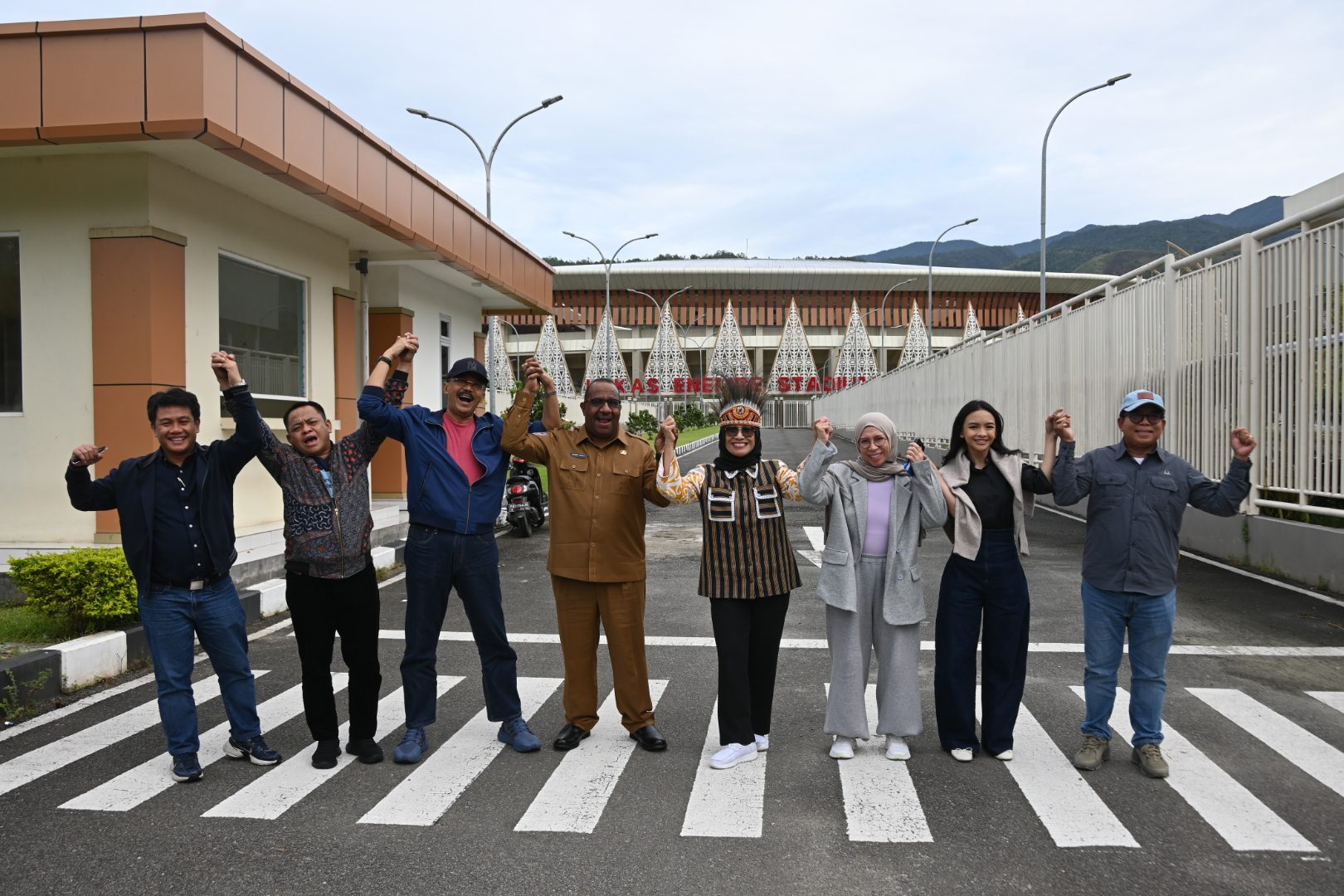 Agung Widyantoro Harap Kepala Daerah Terpilih Peduli Sarpras Stadion Lukas Enembe Papua