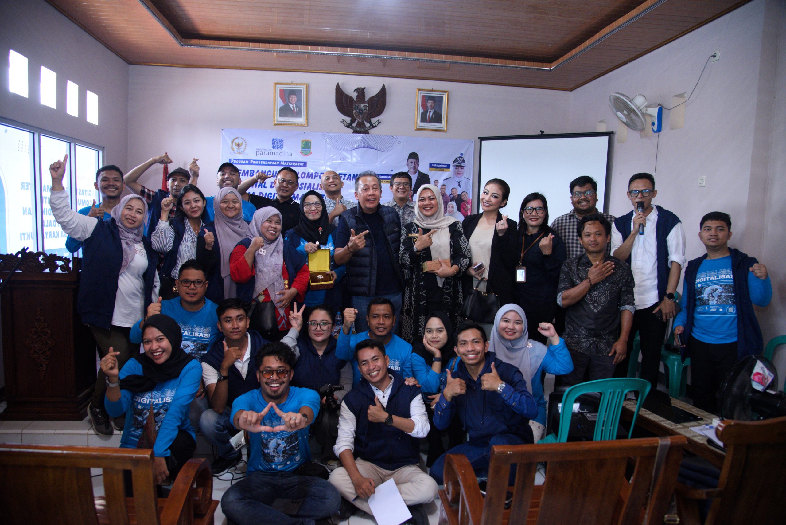 Saan Mustopa Apresiasi Program Pemberdayaan Masyarakat Mahasiswa Pasca-Sarjana Universitas Paramadina