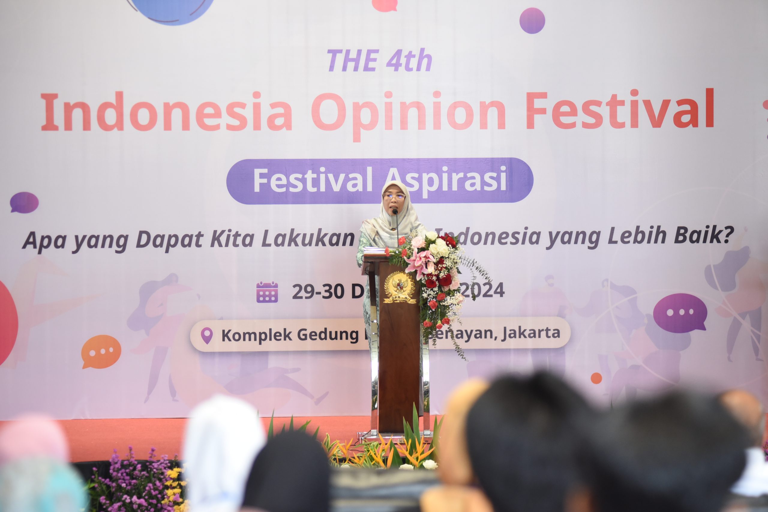 Ketua BAM Tegaskan Peran DPR, Rumah Rakyat dalam Indonesia Opinion Festival (IOF) 2024