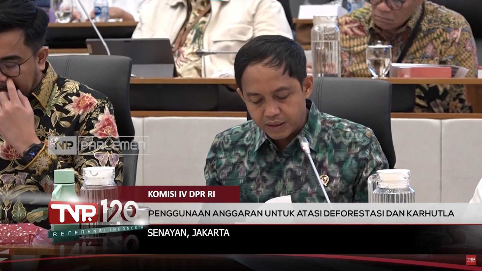 Komisi IV DPR RI : Penggunaan Anggaran Untuk Atasi Deforestasi Dan Karhutla – TVR 120