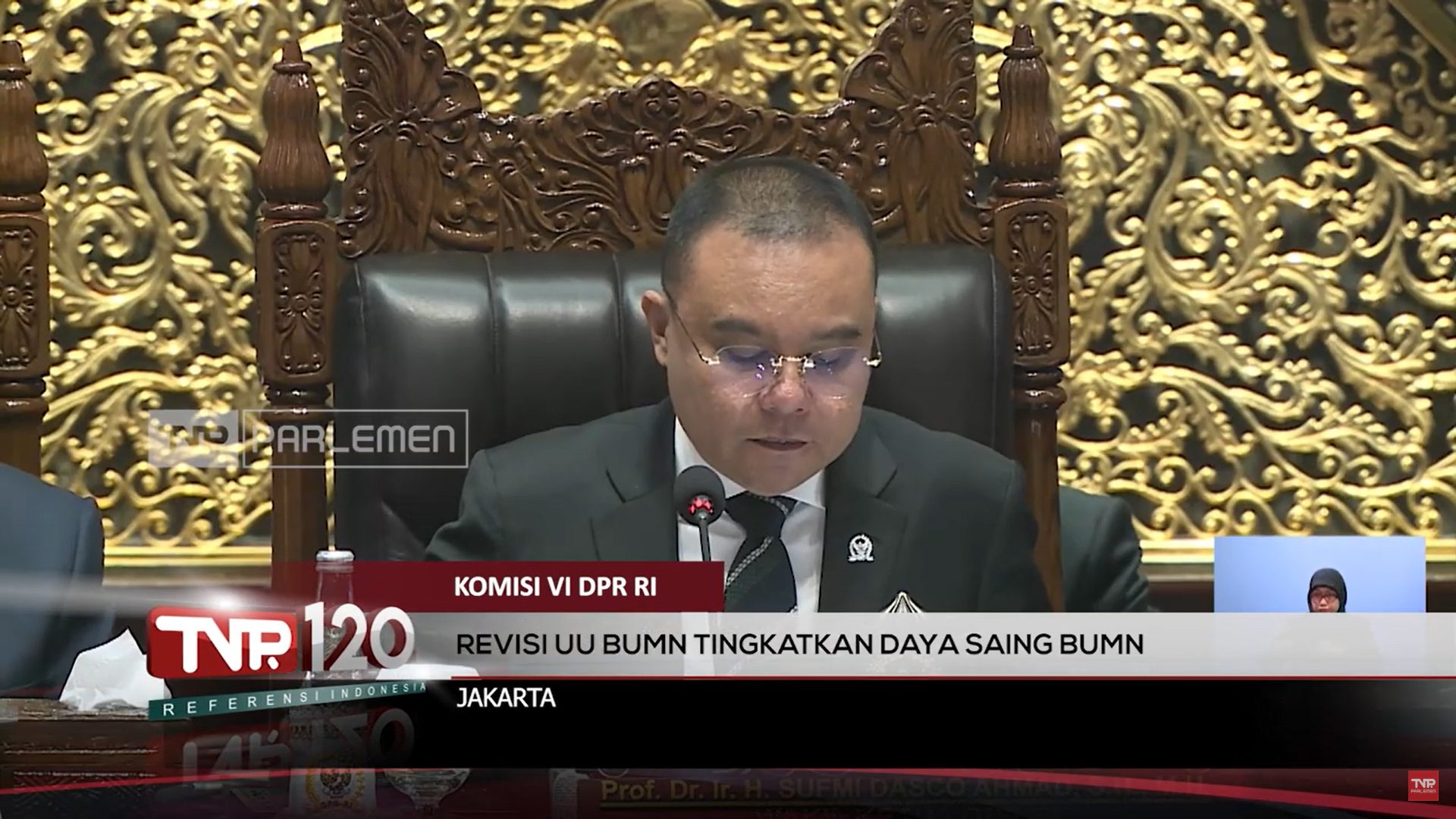 Komisi VI DPR RI : Revisi UU BUMN Tingkatkan Daya Saing BUMN – TVR 120