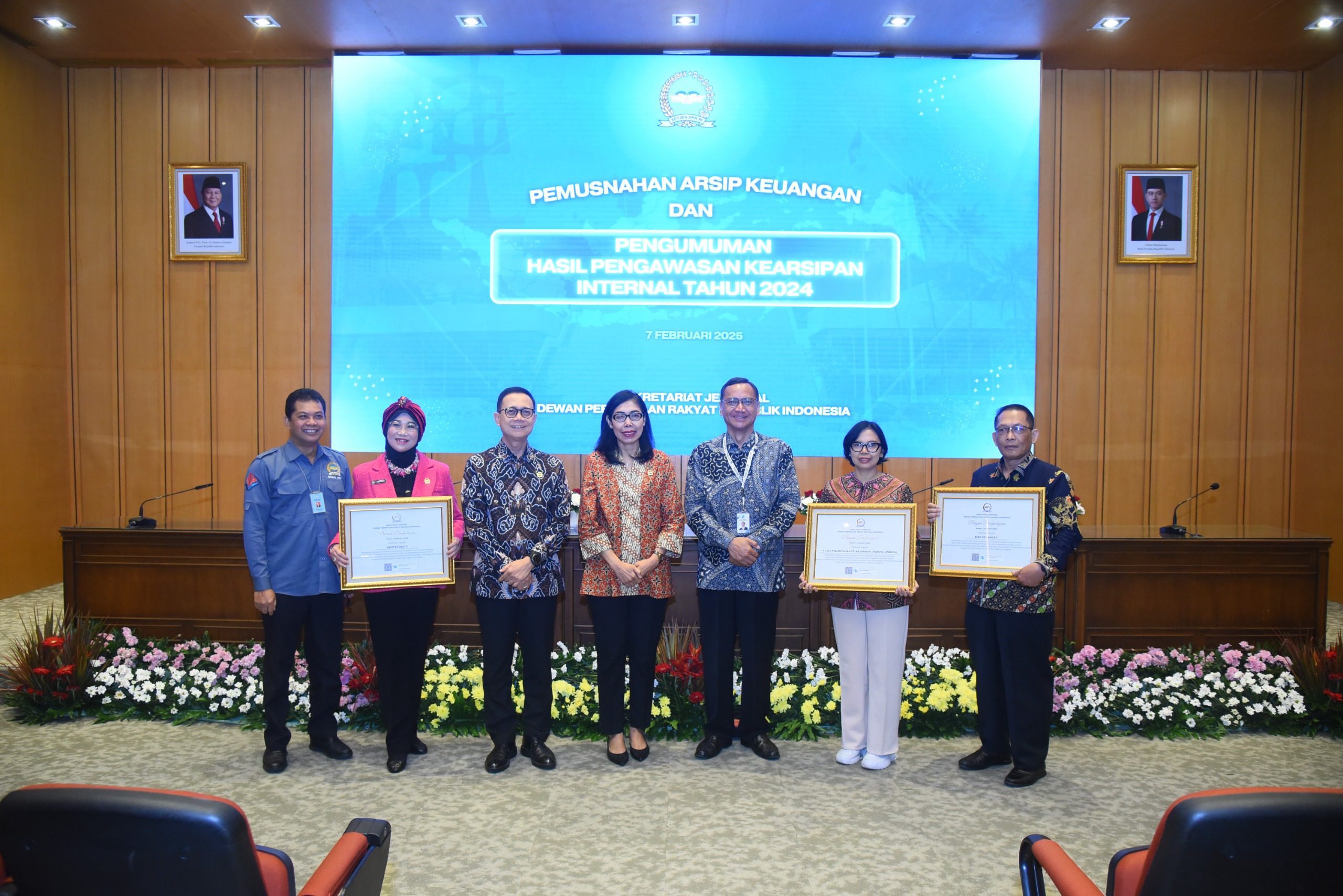 DPR Raih Predikat Kearsipan Sangat Memuaskan, Langkah Besar Transparansi & Efisiensi