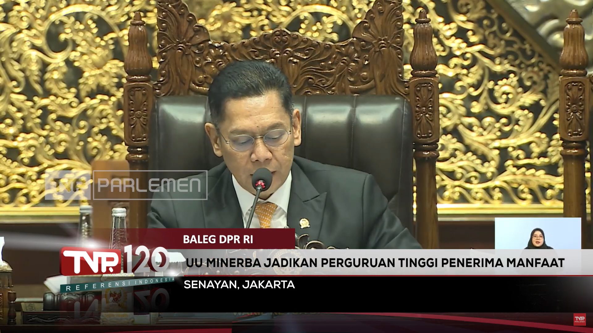 Baleg DPR RI : UU Minerba Jadikan Perguruan Tinggi Penerima Manfaat – TVR 120