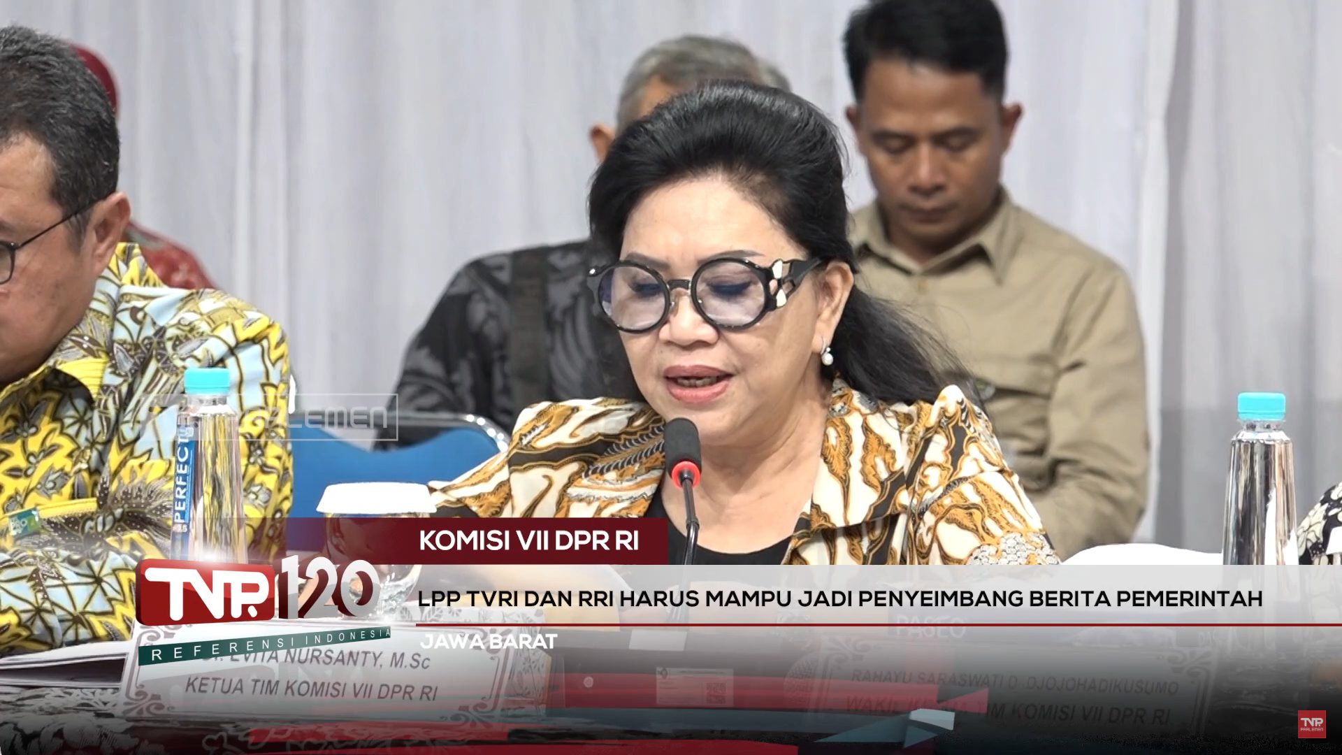 Komisi VII DPR RI : LPP TVRI Dan RRI Harus Mampu Jadi Penyeimbang Berita Pemerintah – TVR 120