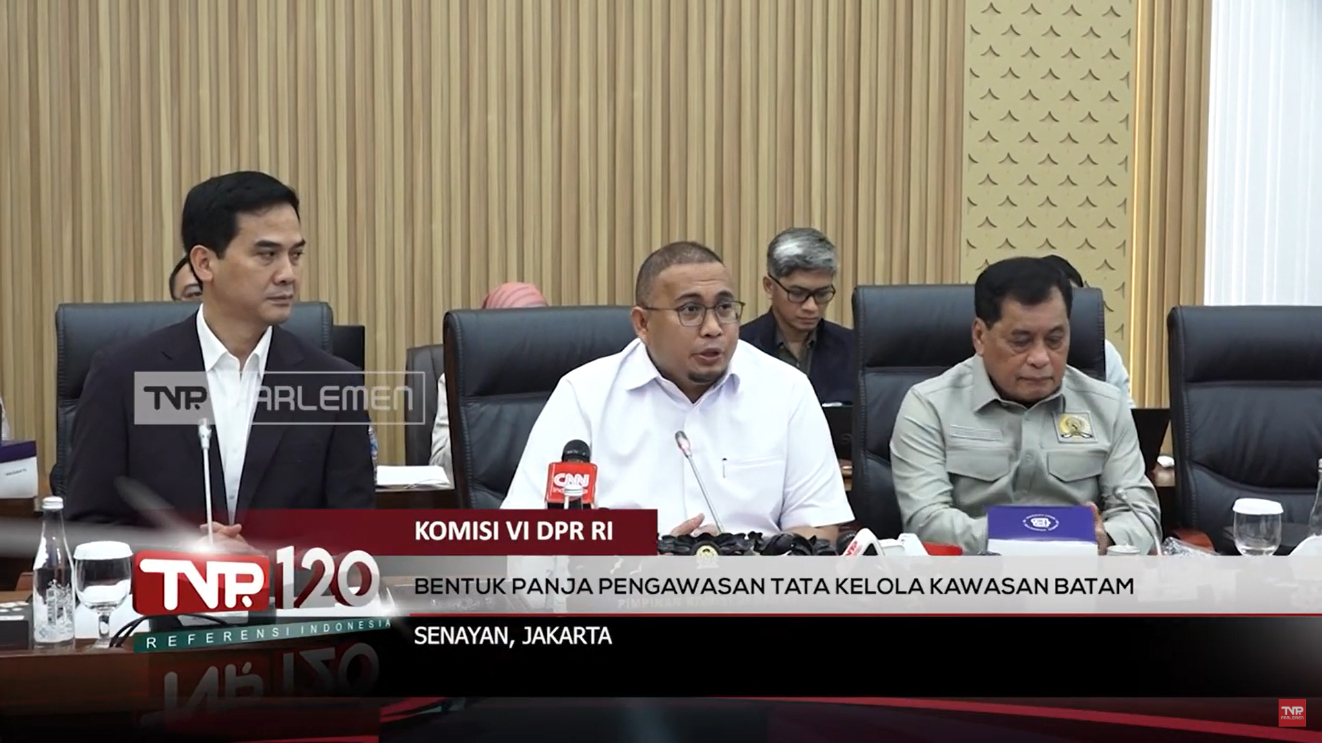 Komisi VI DPR RI : Bentuk Panja Pengawasan Tata Kelola Kawasan Batam – TVR 120