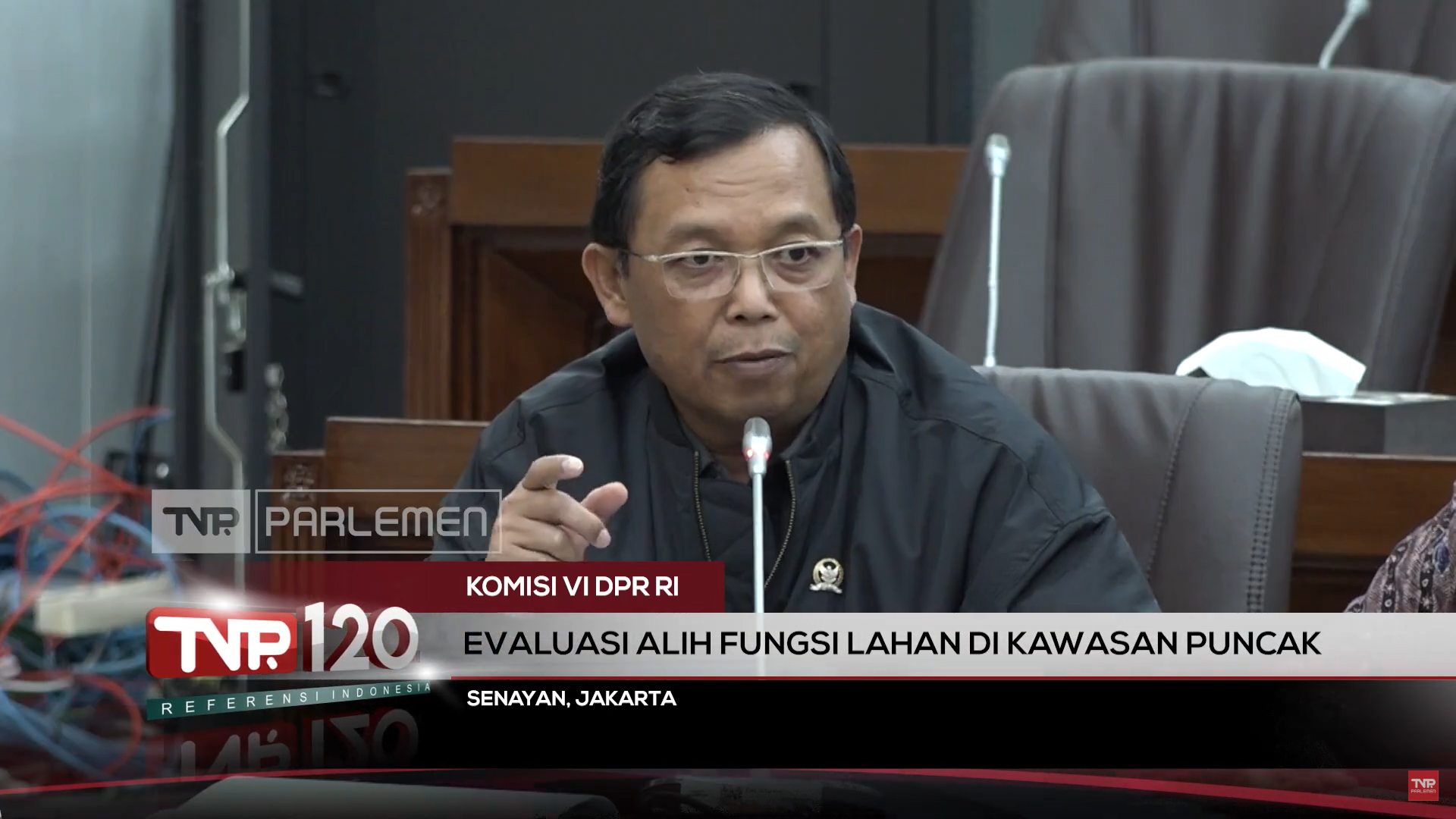 Komisi VI DPR RI : Evaluasi Alih Fungsi Lahan Di Kawasan Puncak – TVR 120