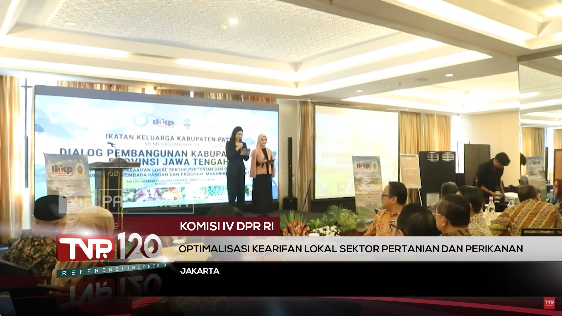 Komisi IV DPR RI : Optimalisasi Kearifan Lokal Sektor Pertanian Dan Perikanan – TVR 120