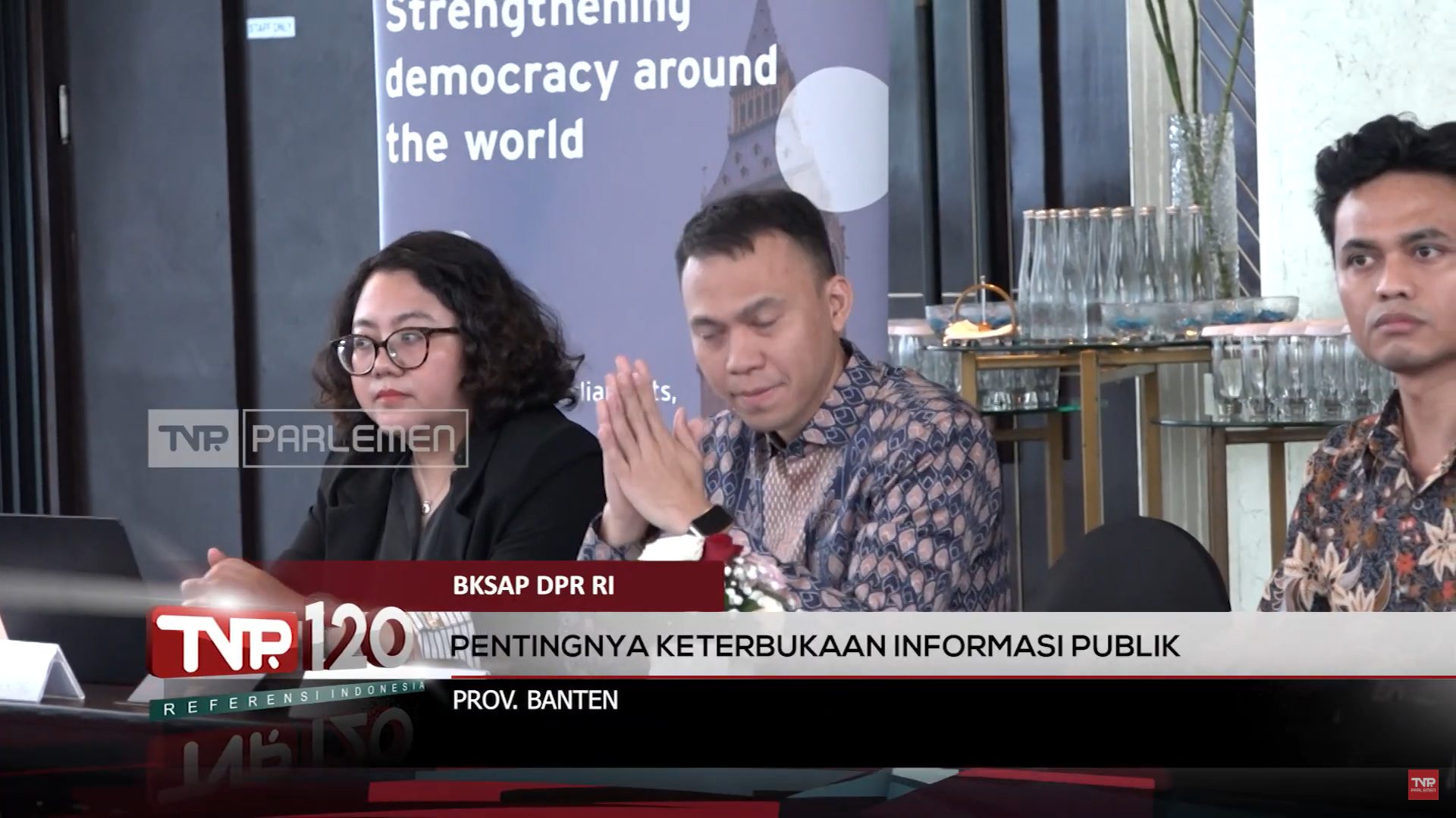 BKSAP DPR RI : Pentingnya Keterbukaan Informasi Publik – TVR 120