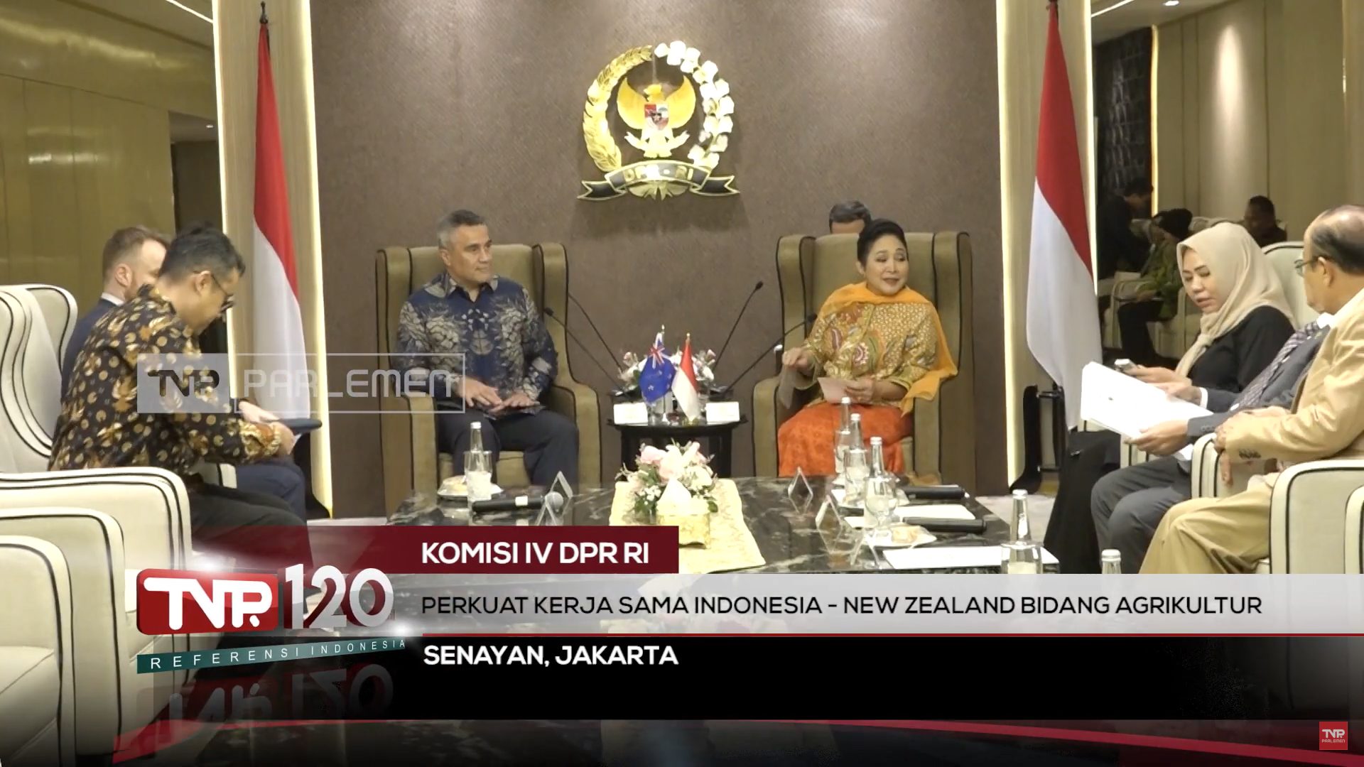 Komisi IV DPR RI: Perkuat Kerja Sama Indonesia – New Zealand Bidang Agrikultur – TVR 120