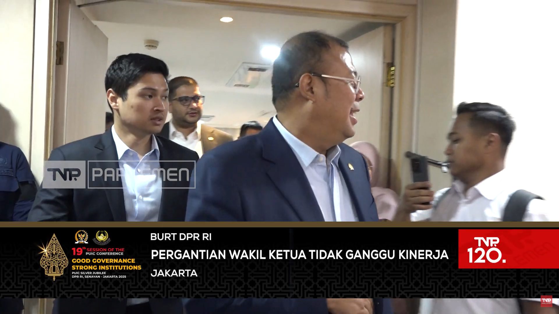 BURT DPR RI : Pergantian Wakil Ketua Tidak Ganggu Kinerja – TVR 120
