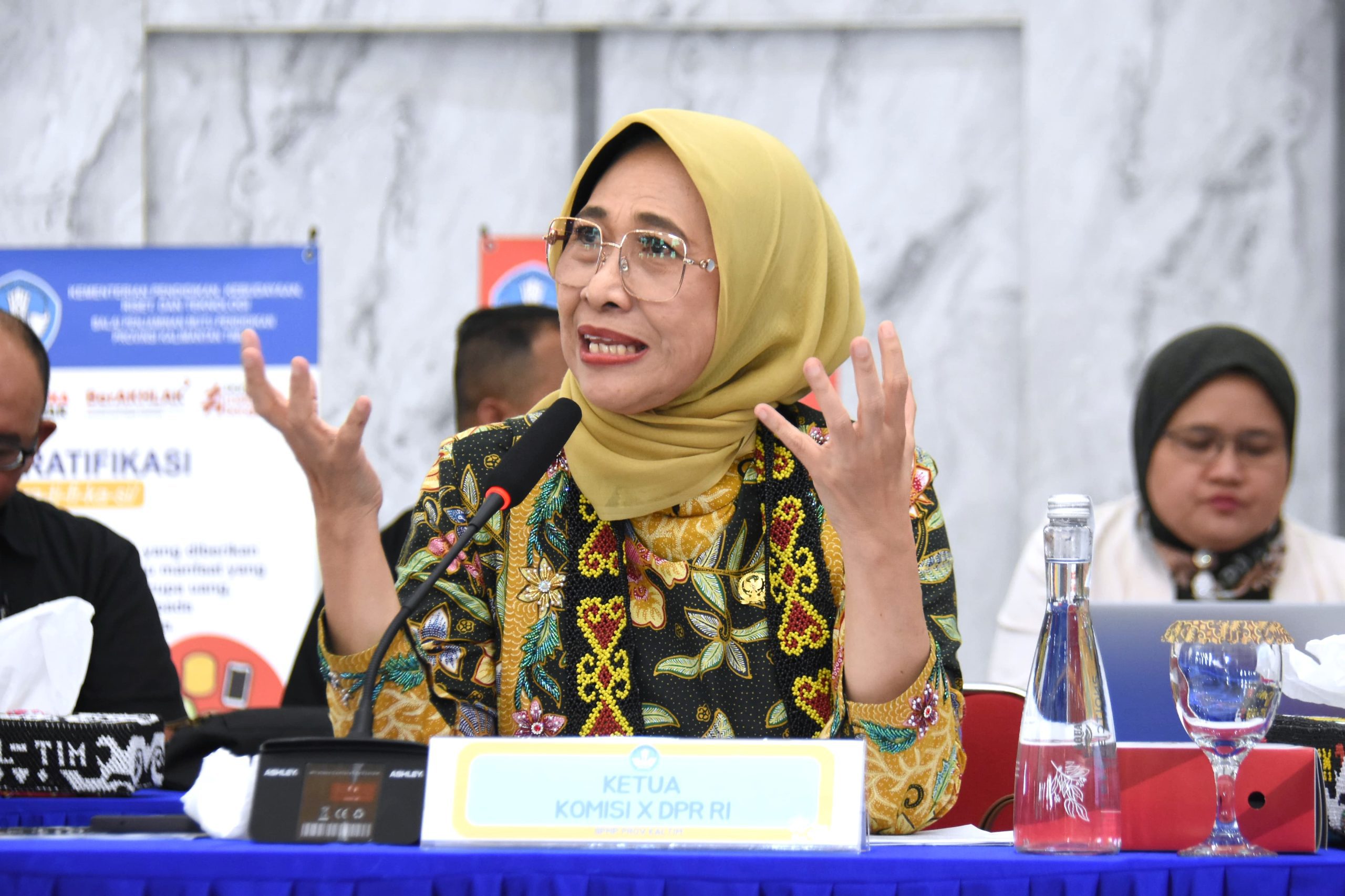 Bahas RUU Sisdiknas, Komisi X Ungkap Kalimantan Timur Kekurangan Guru SLB