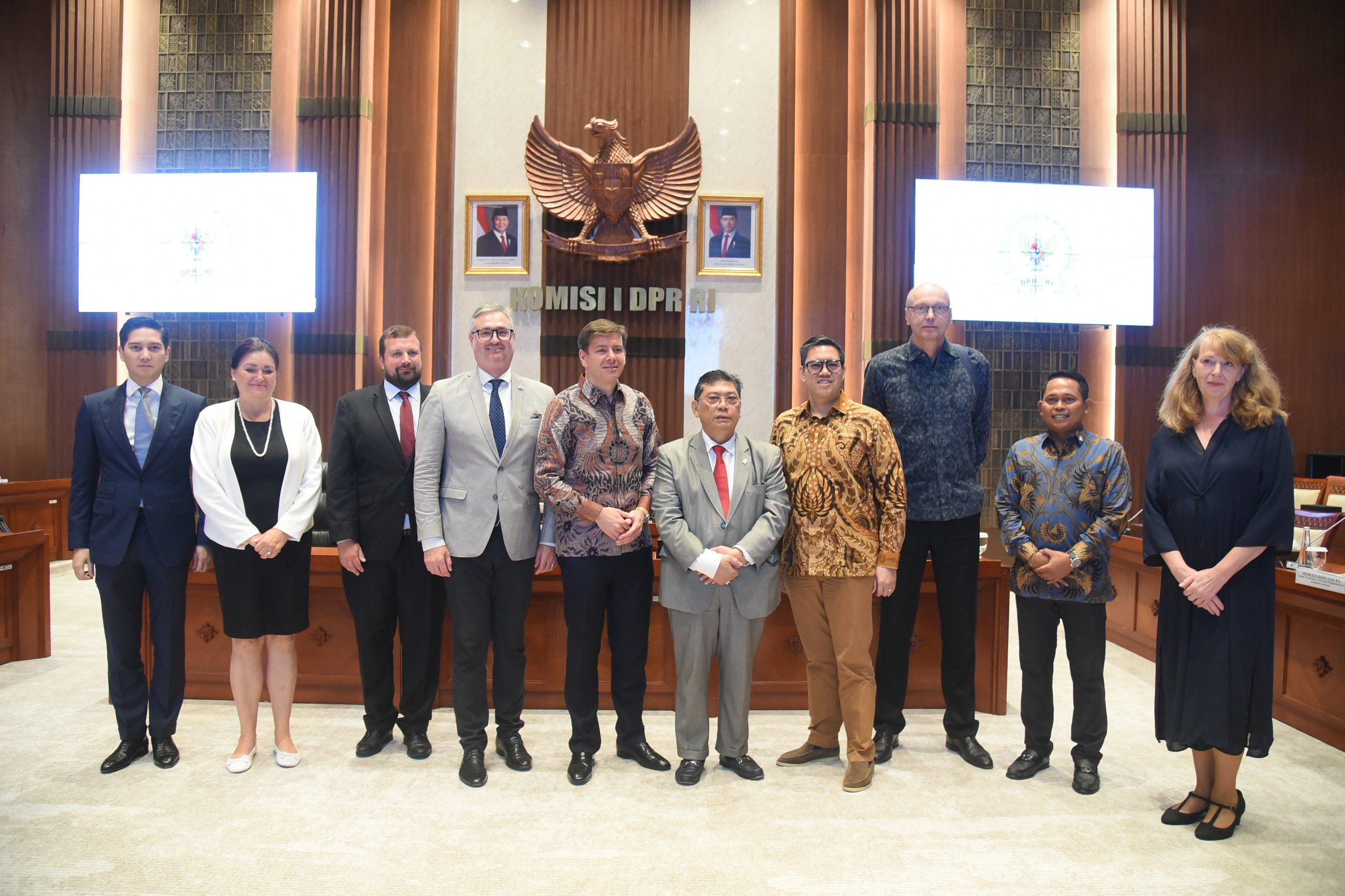 Komisi I dan Parlemen Ceko Bahas Penguatan Kerja Sama Strategis di Bidang Pertahanan