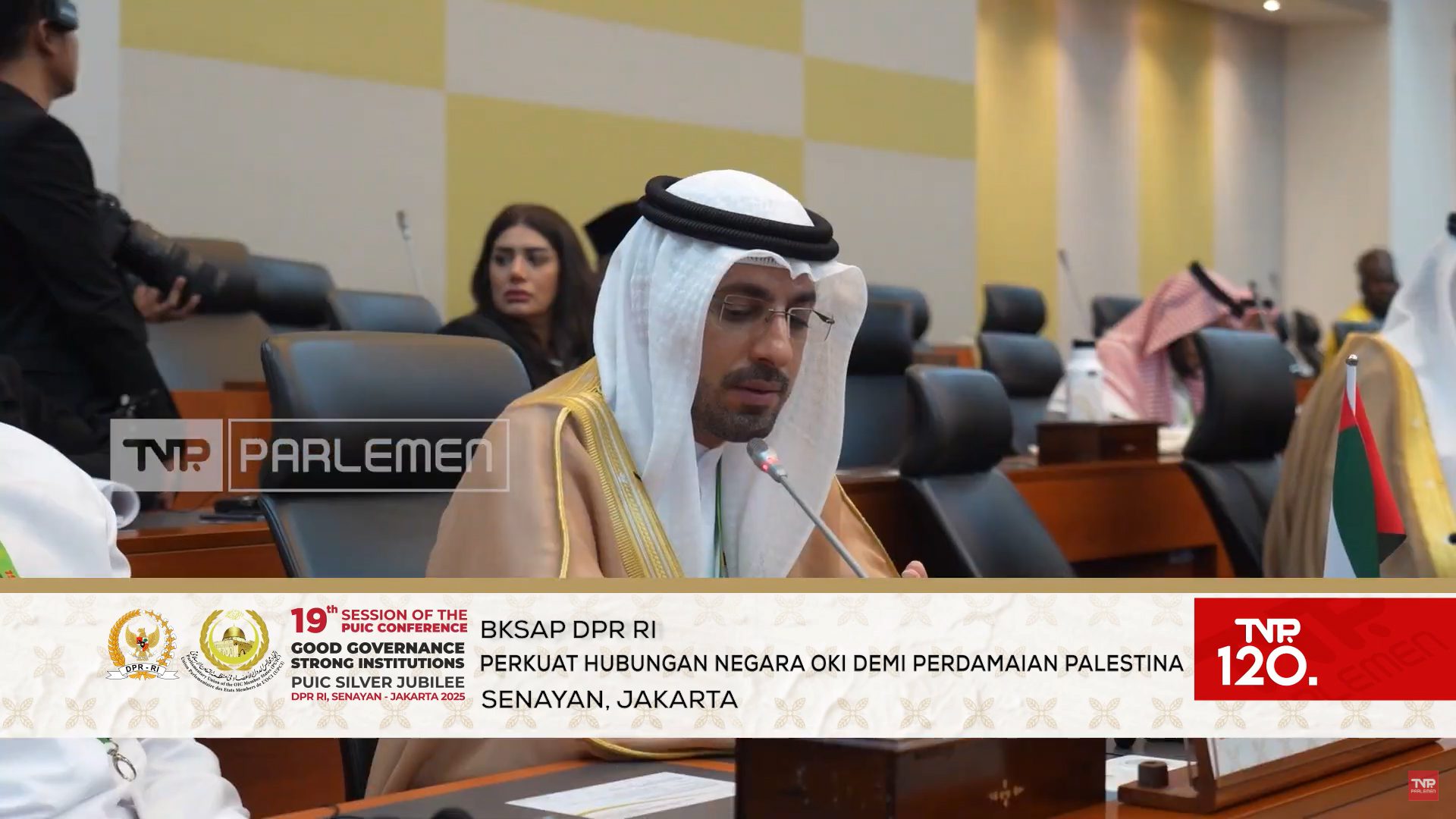 BKSAP DPR RI: Perkuat Hubungan Negara OKI Demi Perdamaian Palestina – TVR 120