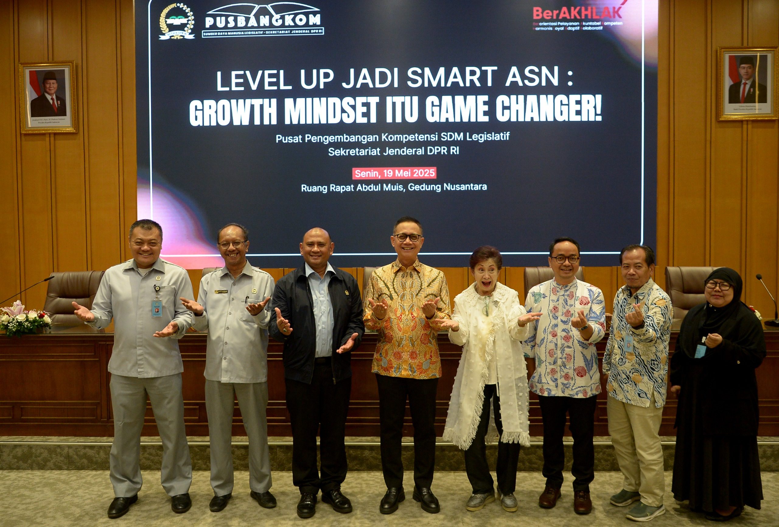 Setjen DPR Dorong ASN Tingkatkan Kompetensi Lewat Growth Mindset