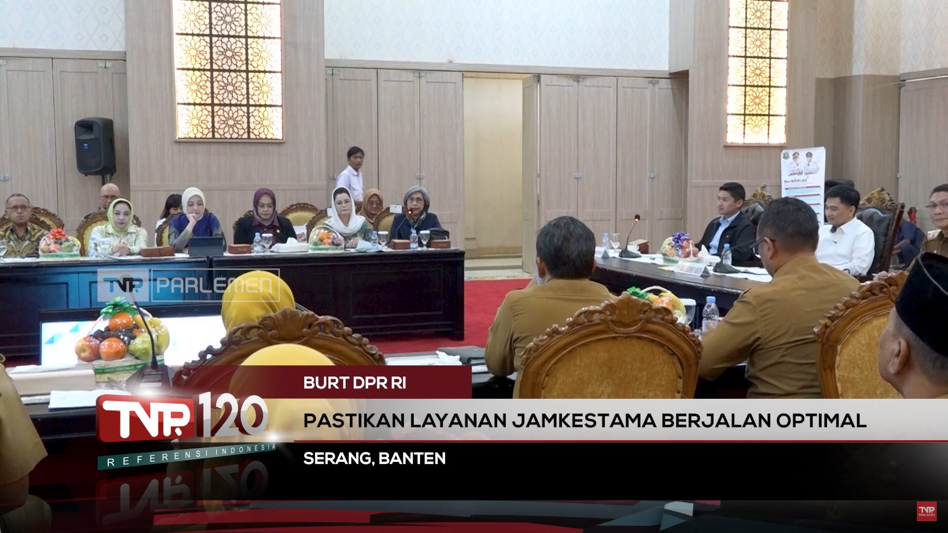 BURT DPR RI: Pastikan Layanan Jamkestama Berjalan Optimal – TVR 120